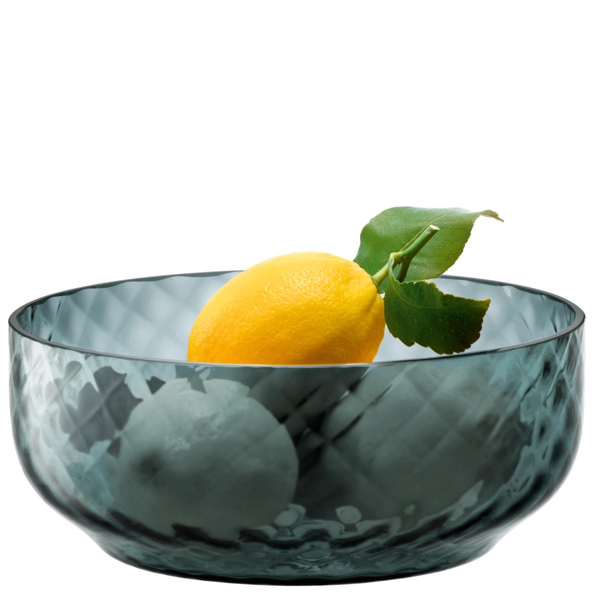 LSA Dapple Schale 22,5cm Water Blue – modernes Design für Ihr Zuhause.