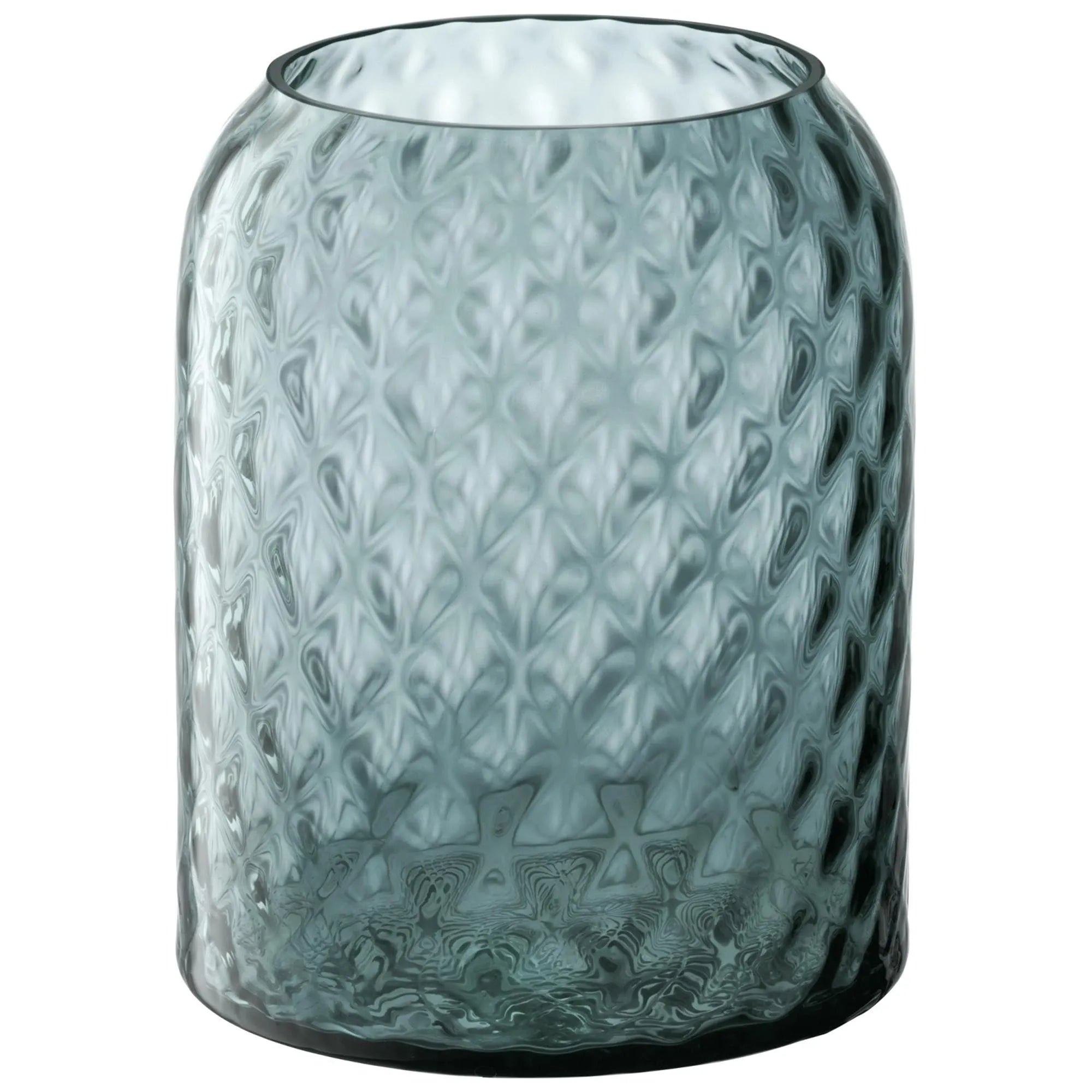 Dapple Vase Laterne H16cm Water Blue - KAQTU Design