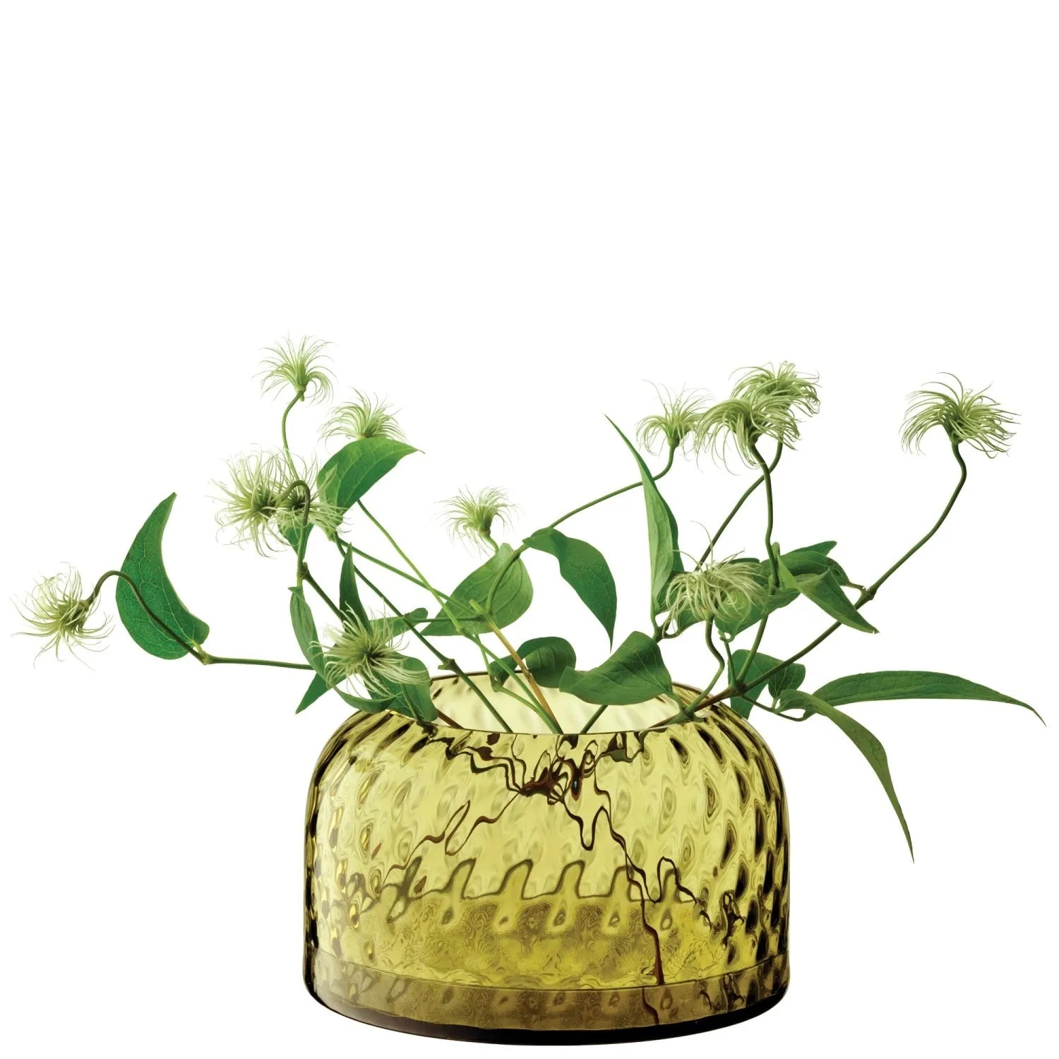 Dapple Vase H10.3cm Woodland Green