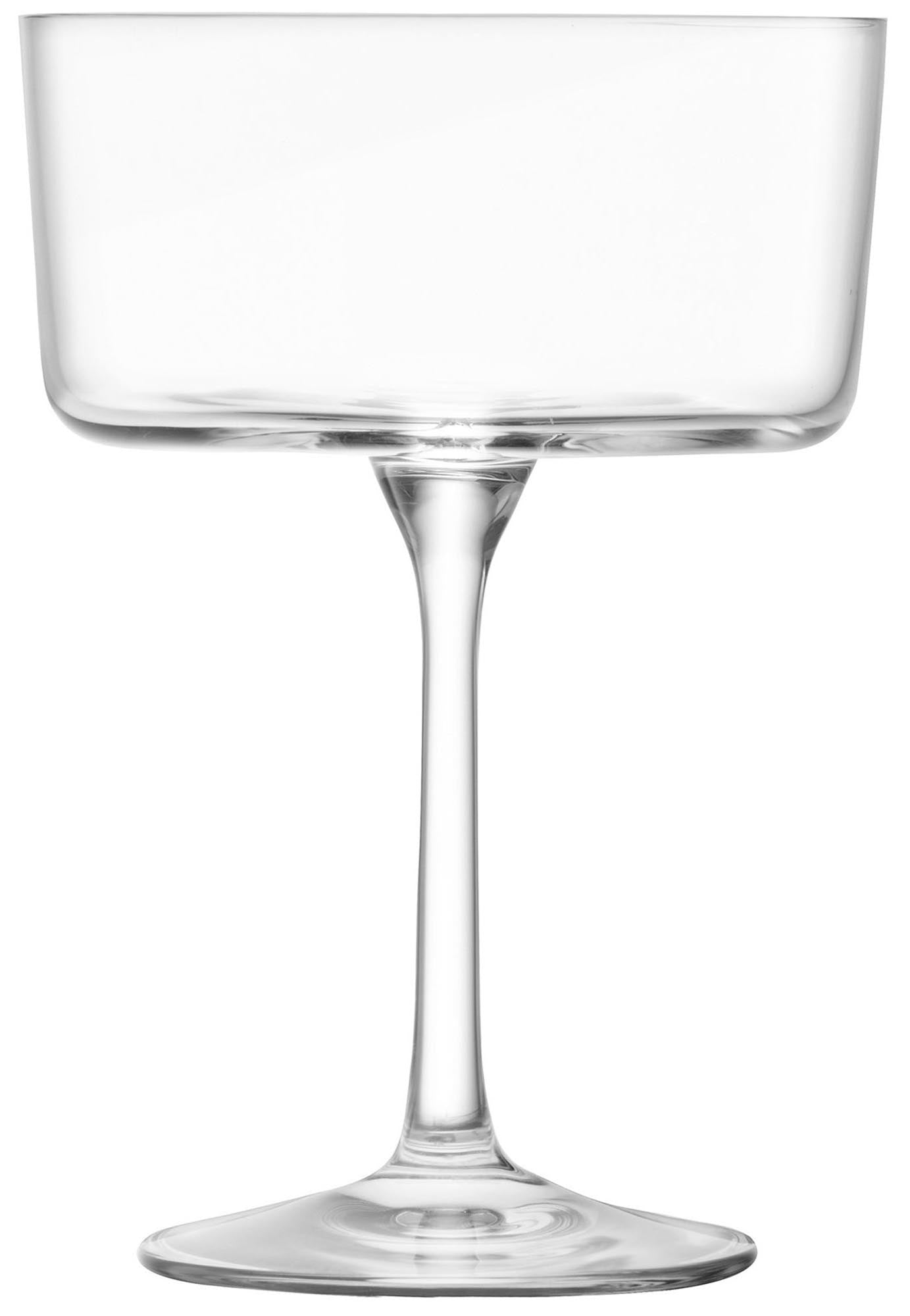 Stilvolle Gio Gläser von LSA, 230ml, perfekt für Champagner & Cocktails, handgefertigt, spülmaschinenfest.