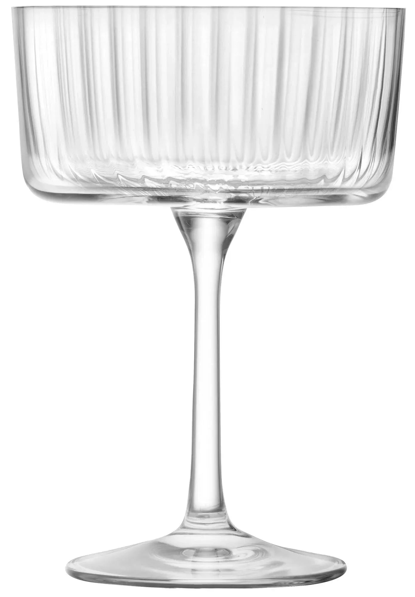 4er Set Gio Line Champagner/Cocktail Gläser 230ml Klar - KAQTU Design