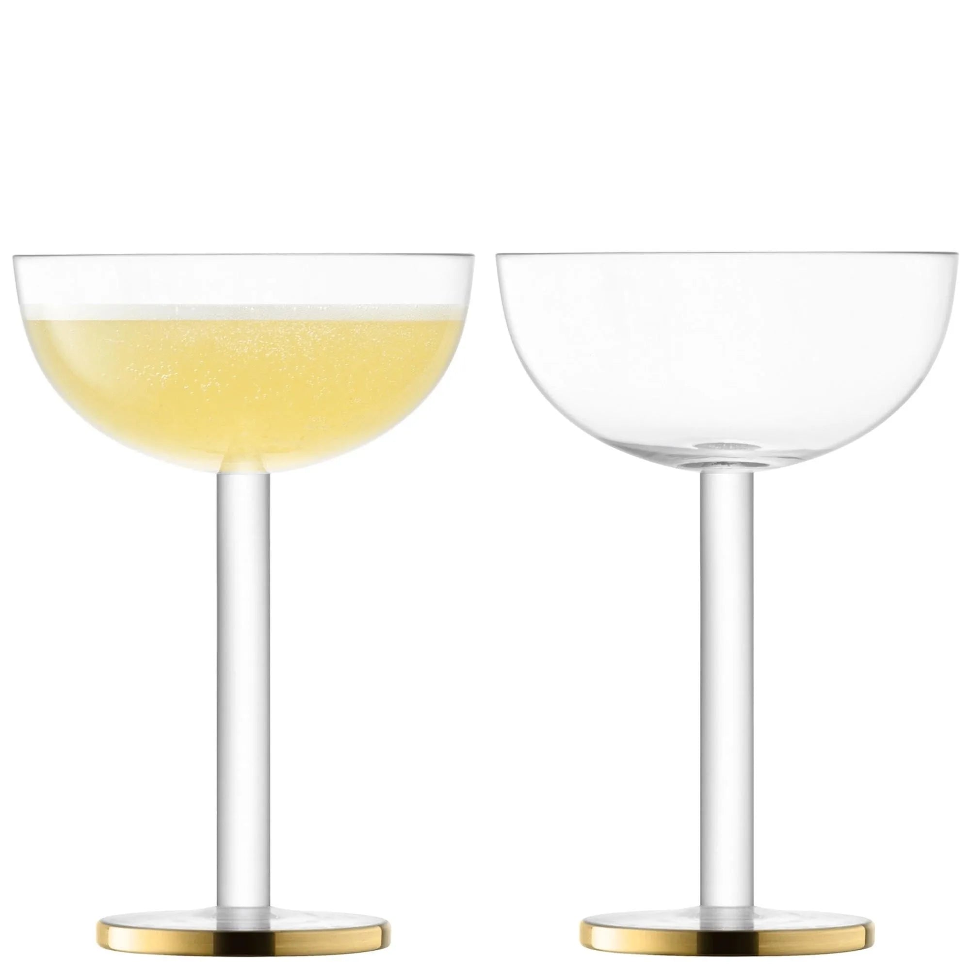 2er Set Luca Coupe Glas 200ml - KAQTU Design