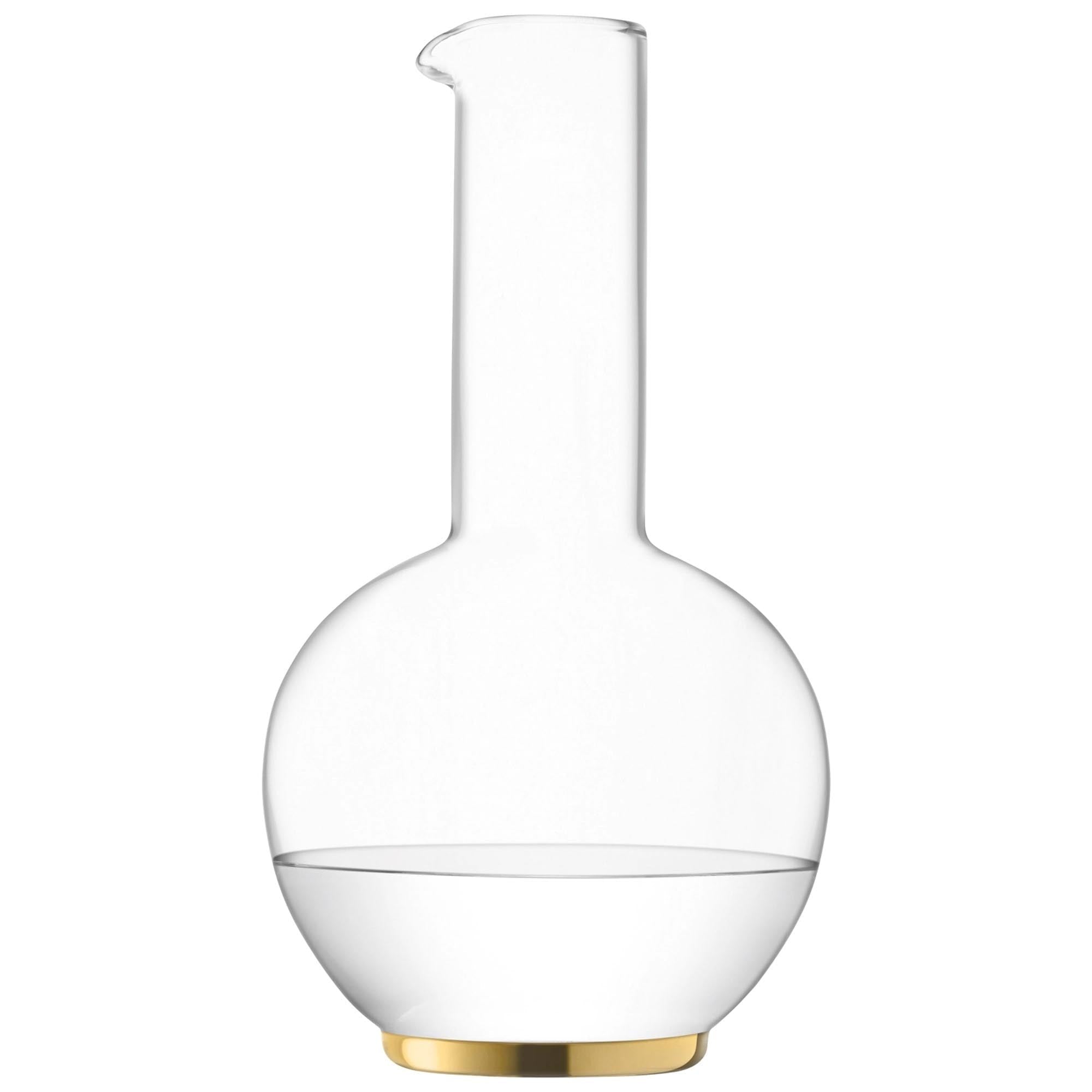 Luxuriöse LSA Karaffe 1.5l in Gold für stilvolle Tischdekoration.