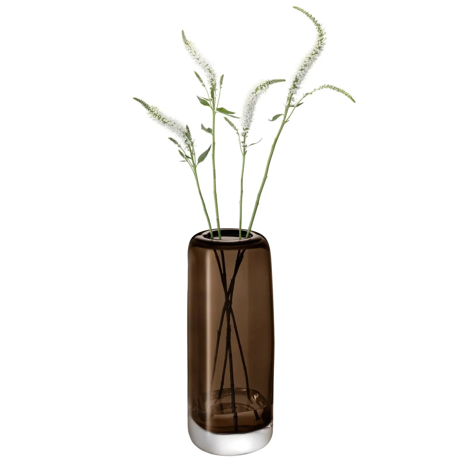 Melt Vase H34cm braun