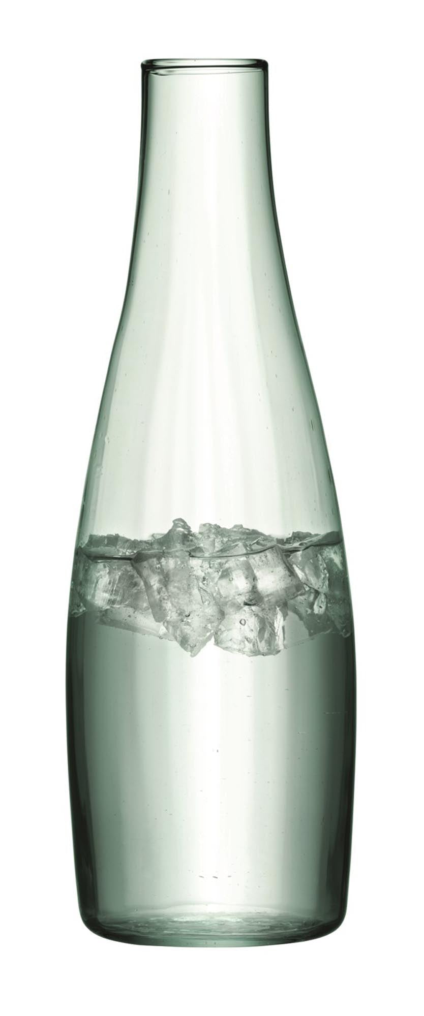 Stilvolle 1.25L Karaffe aus recyceltem Glas von LSA für nachhaltigen Genuss.