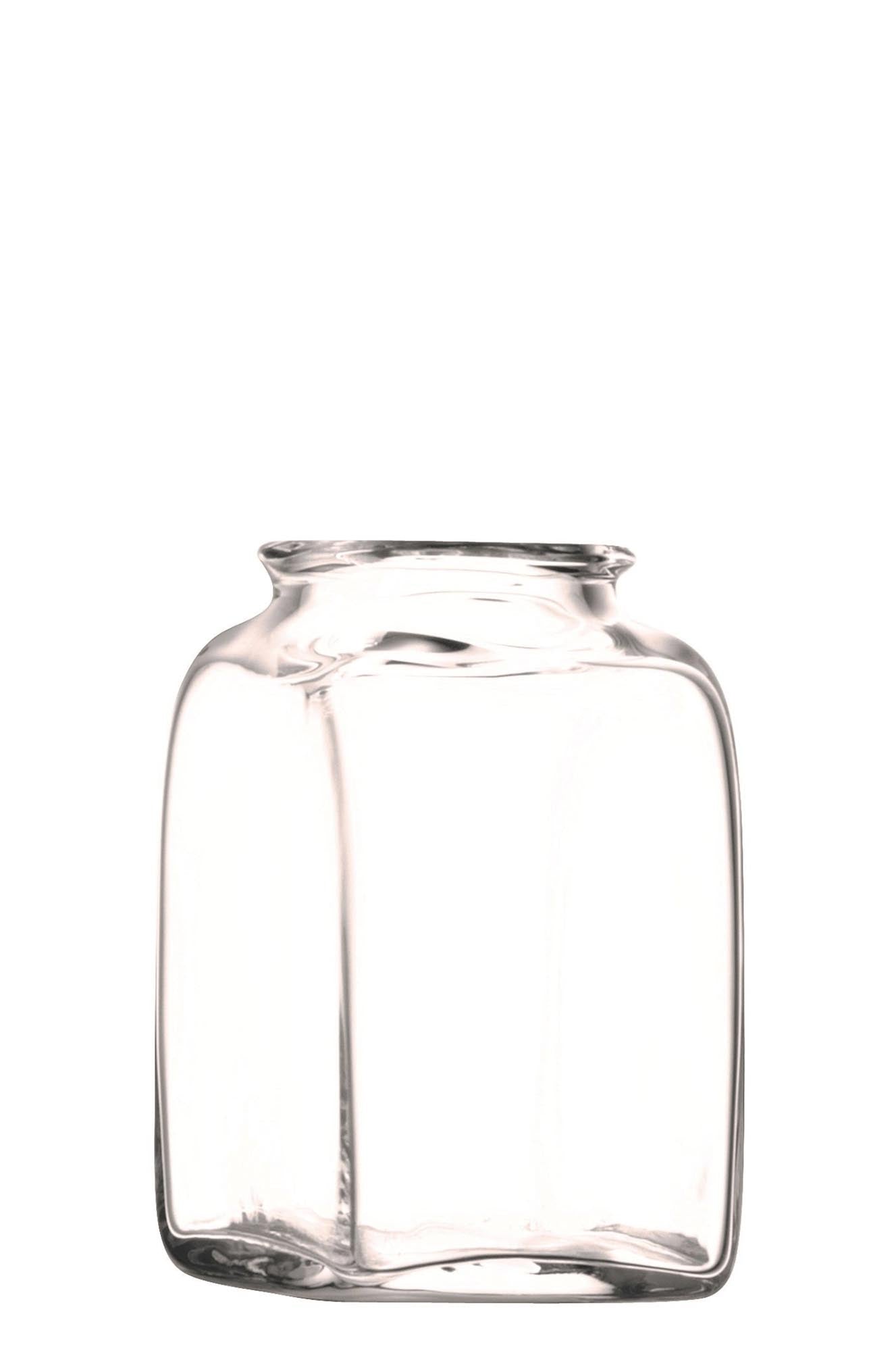 Umberto vase H14cm - clear
