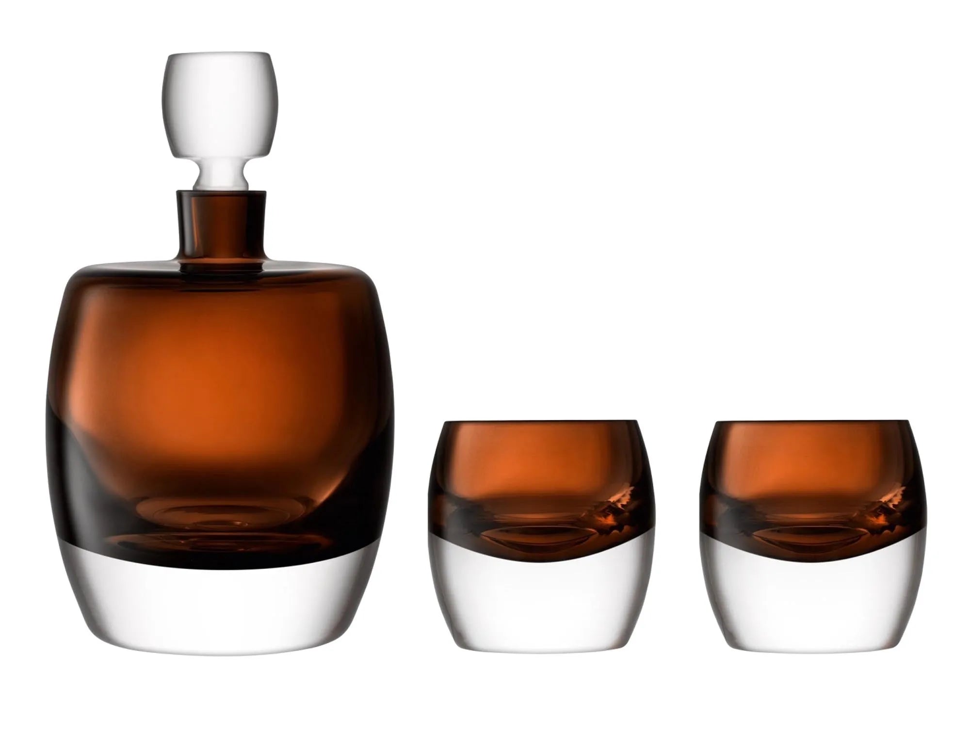 Whisky Club Whisky-Set Dunkel Braun - KAQTU Design