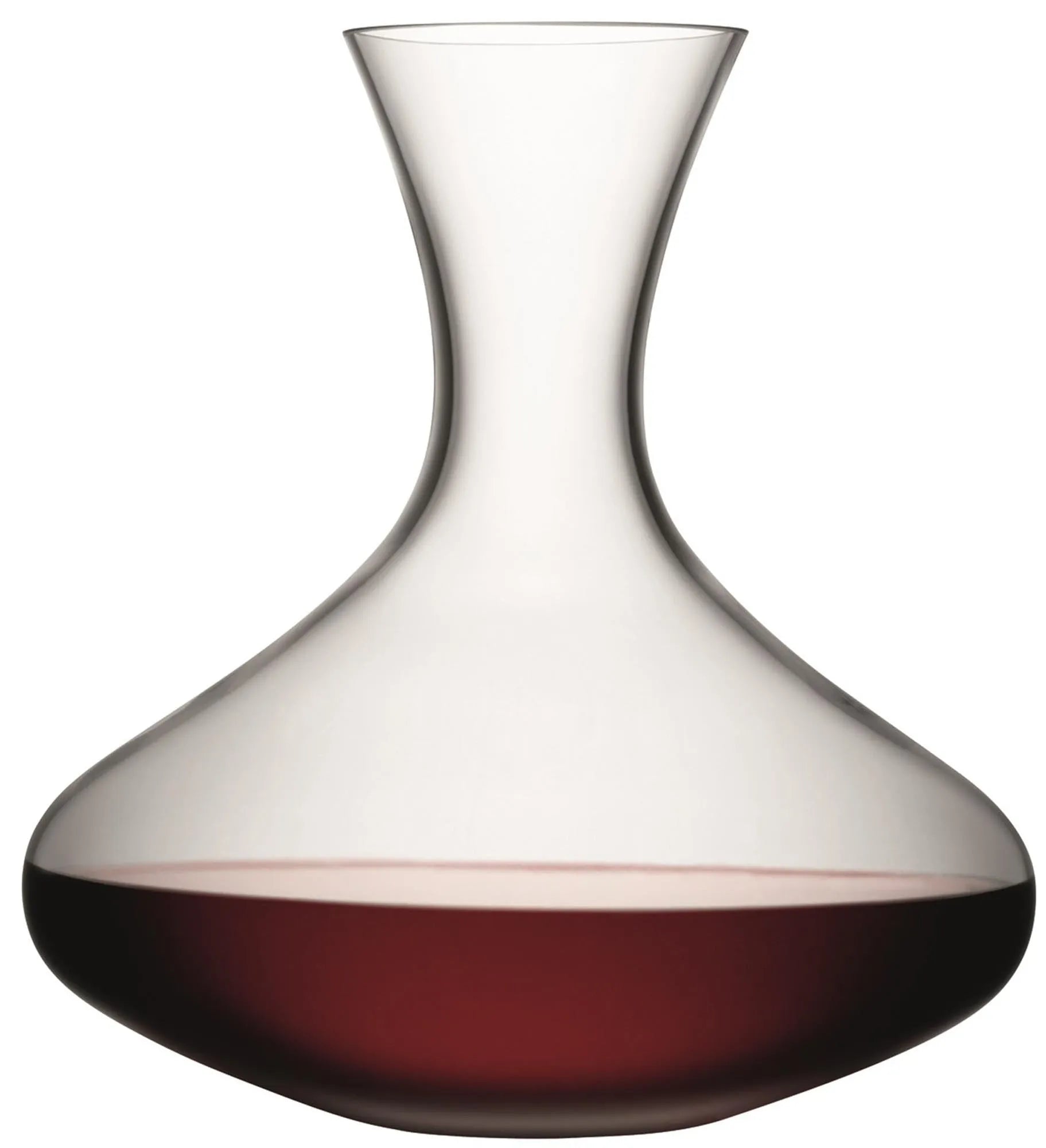 Elegante 1.5L Weinkaraffe aus klarem Glas von LSA, ideal für stilvolles Servieren und Dekantieren von Wein.