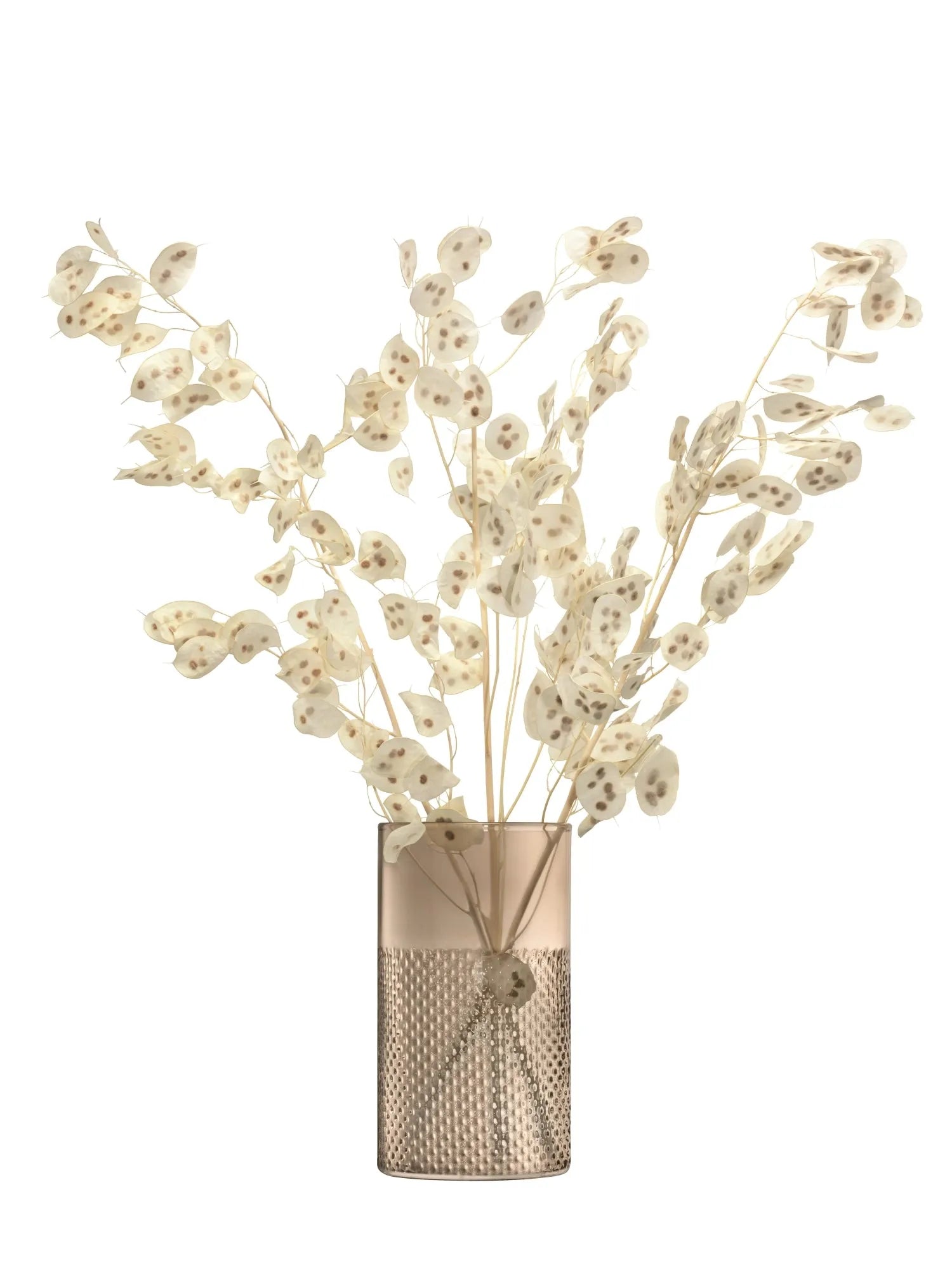 Wicker Vase Sturmlicht H25cm Taupe