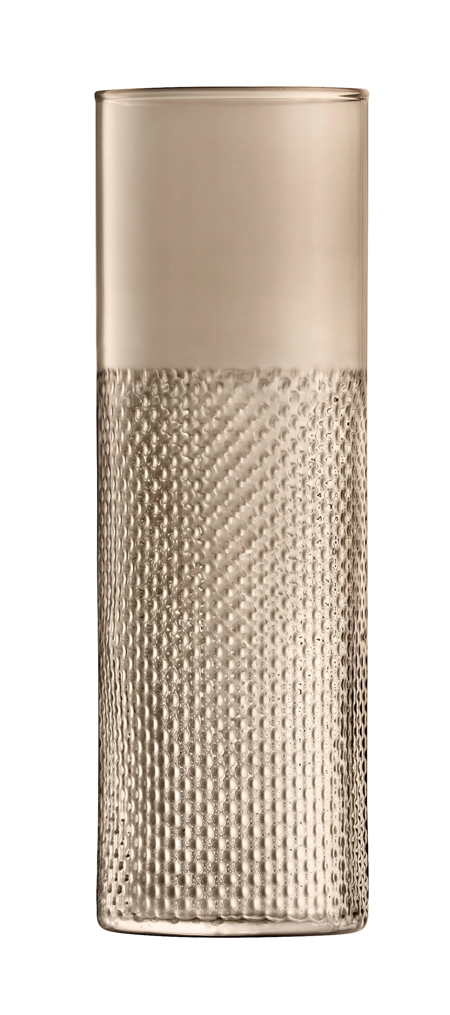 Wicker Vase H40cm Taupe in Beige präsentiert im Onlineshop von KAQTU Design AG. Vase ist von LSA