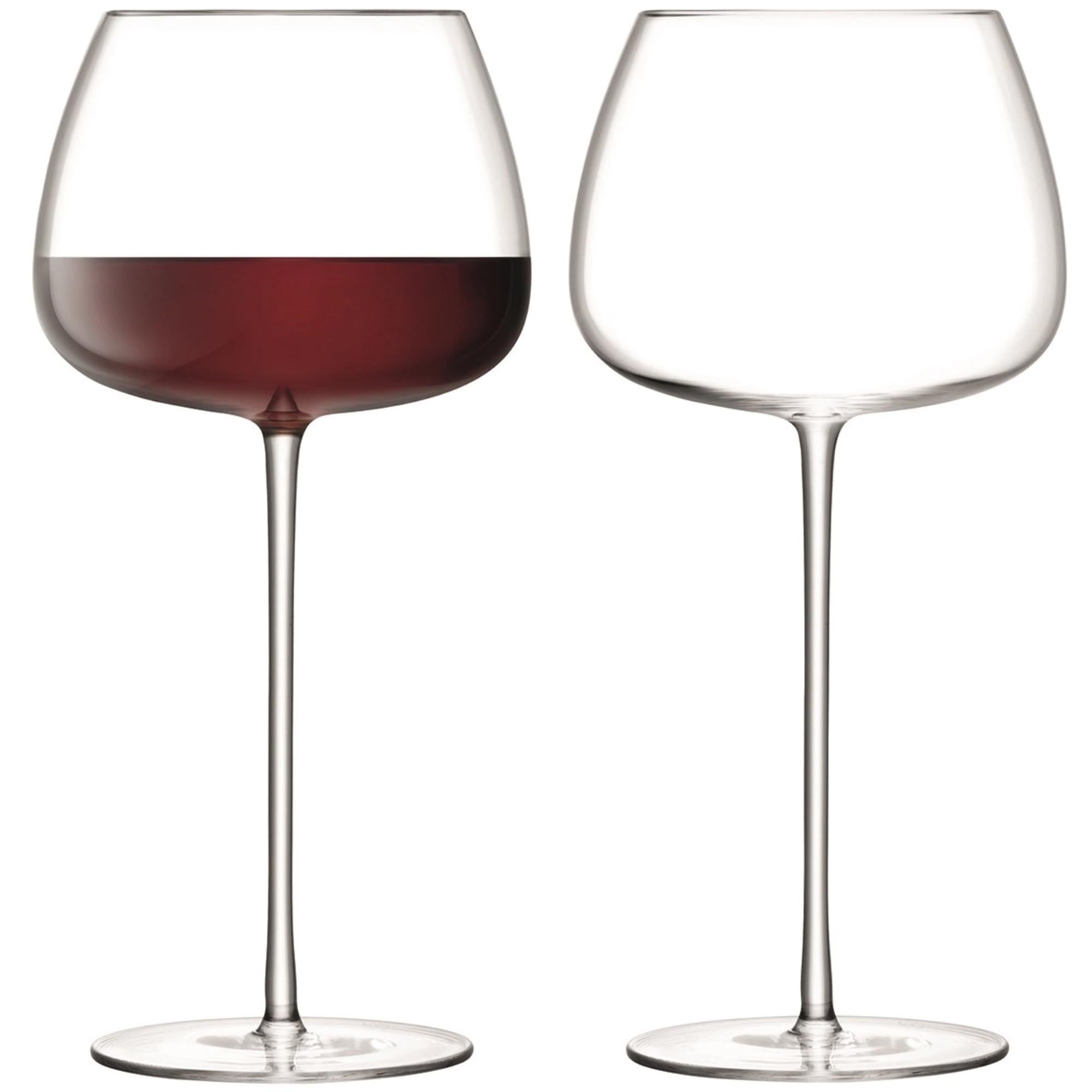 Entdecken Sie das 2er Set Wine Culture Rotwein Ballonglas von LSA. Ideal für Rotweinliebhaber, 590ml, stilvoll und robust. Perfekt für jeden Anlass!