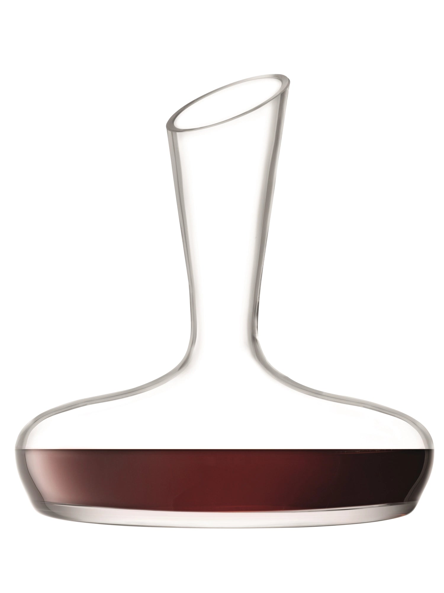 Elegante Weinkaraffe von Wine Culture mit 2,45L Fassungsvermögen, aus klarem Glas, ideal zum Dekantieren und Servieren von Wein.