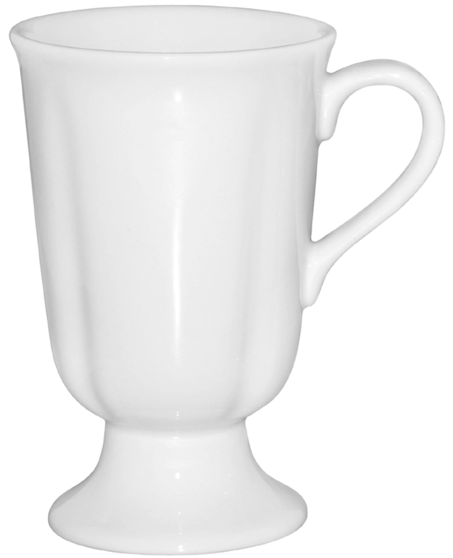 Tasse auf Fuss Kaffee uni weiss 0.25lt