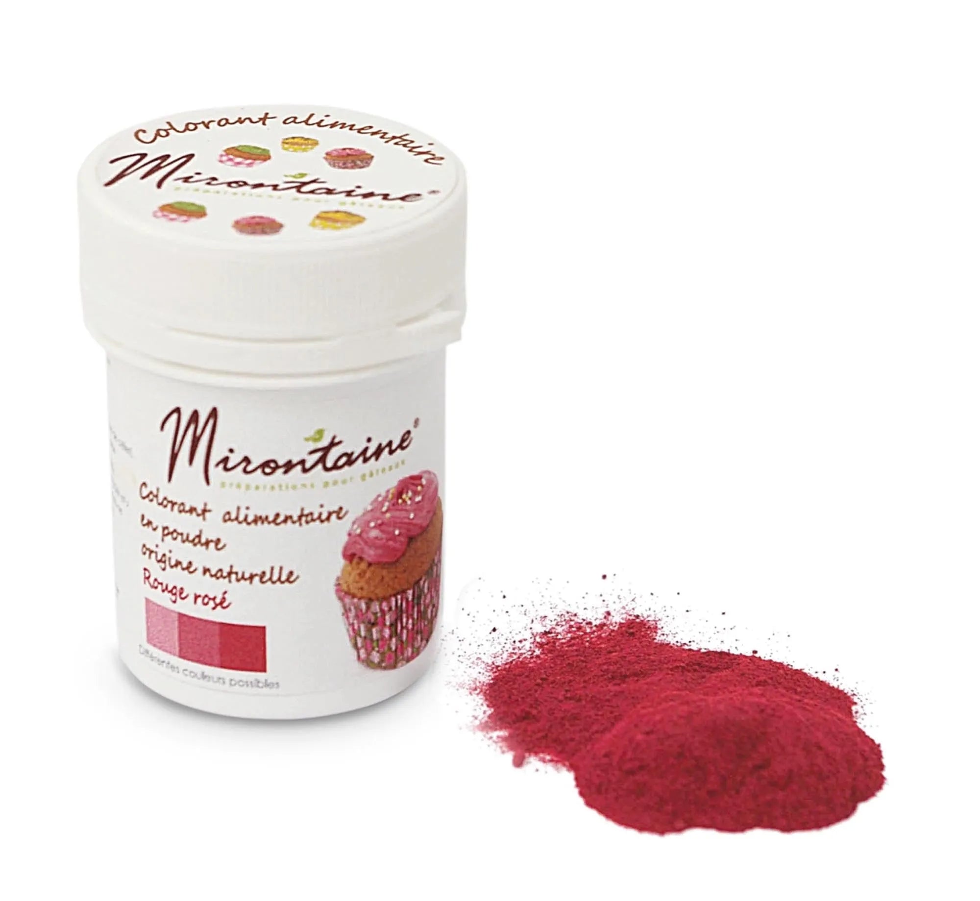 BIO Farbpulver rot/pink 10g: Natürliche, vegane Farbe für Fondant, Buttercreme & Teig. Leuchtend, glutenfrei, ohne künstliche Zusätze.