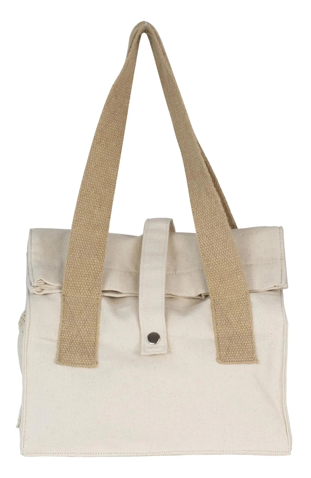 Pebbly Lunch Tasche, natural, 32x25x17cm - KAQTU Design