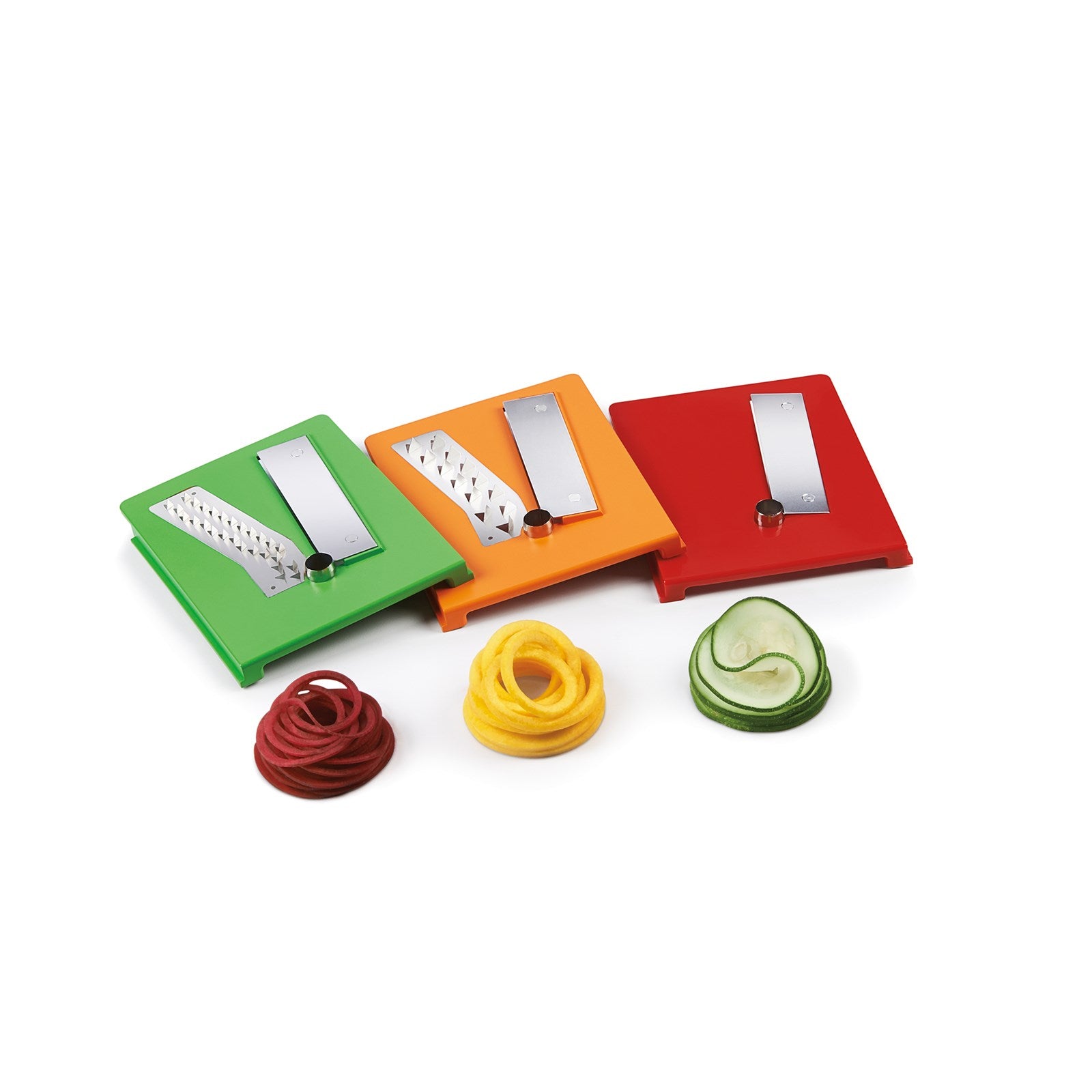 Der OXO Spiralizer Gemüseschneider mit 3 Einsätzen ist Ihr idealer Küchenhelfer für gesunde, kreative Gerichte. Kompakt und sicher!