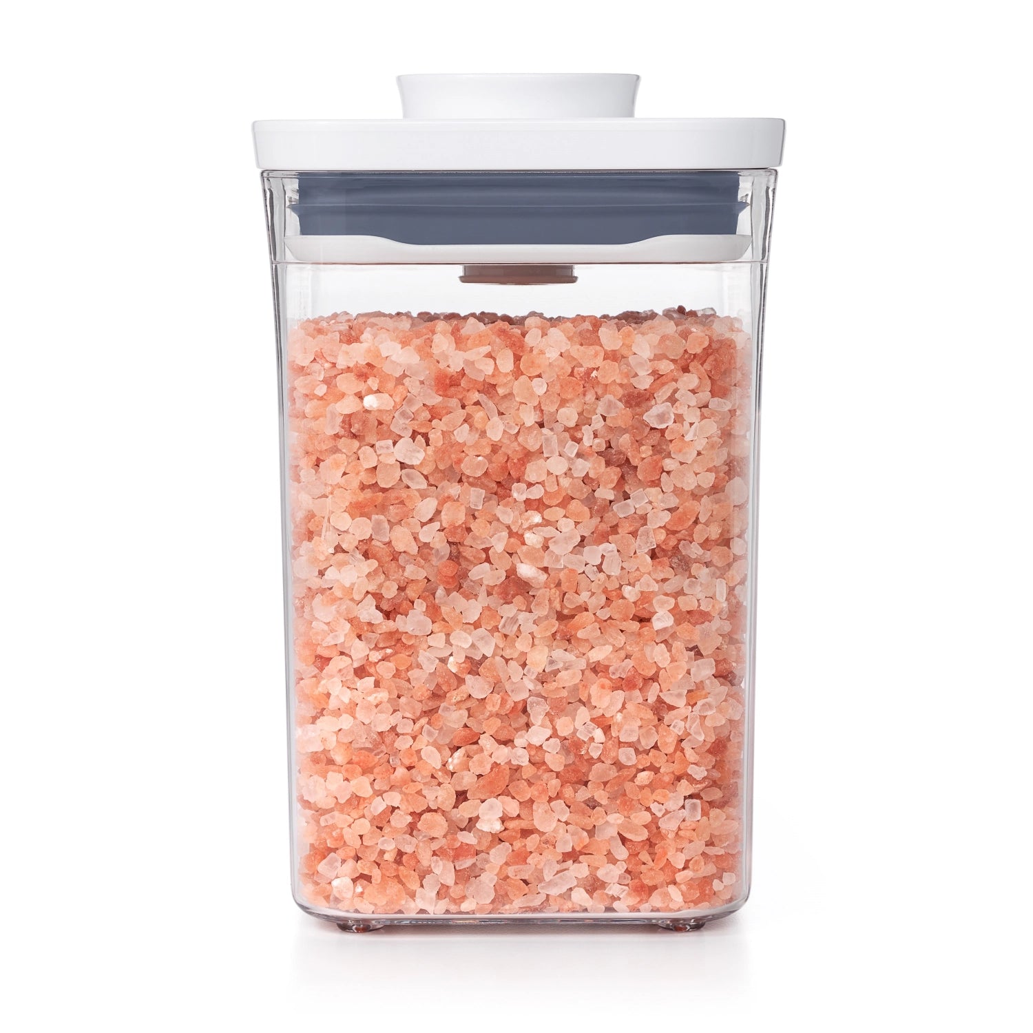 Kleiner quadratischer OXO POP 2.0 Behälter, 10.6x10.6x16 cm, 1 l, ideal für die praktische Aufbewahrung von Lebensmitteln und Küchenutensilien.