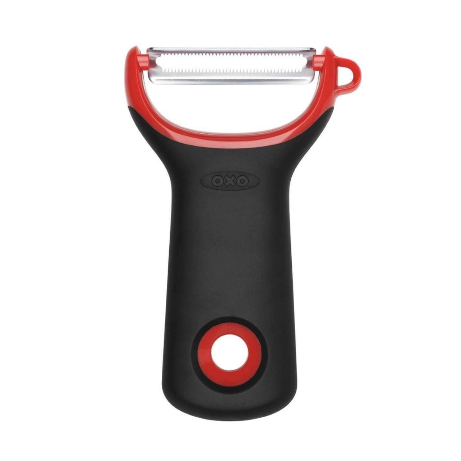 Das 3er Set OXO Good Grips Y-Schäler bietet präzises Schälen mit ergonomischem Design und scharfen Klingen für mühelose Handhabung.