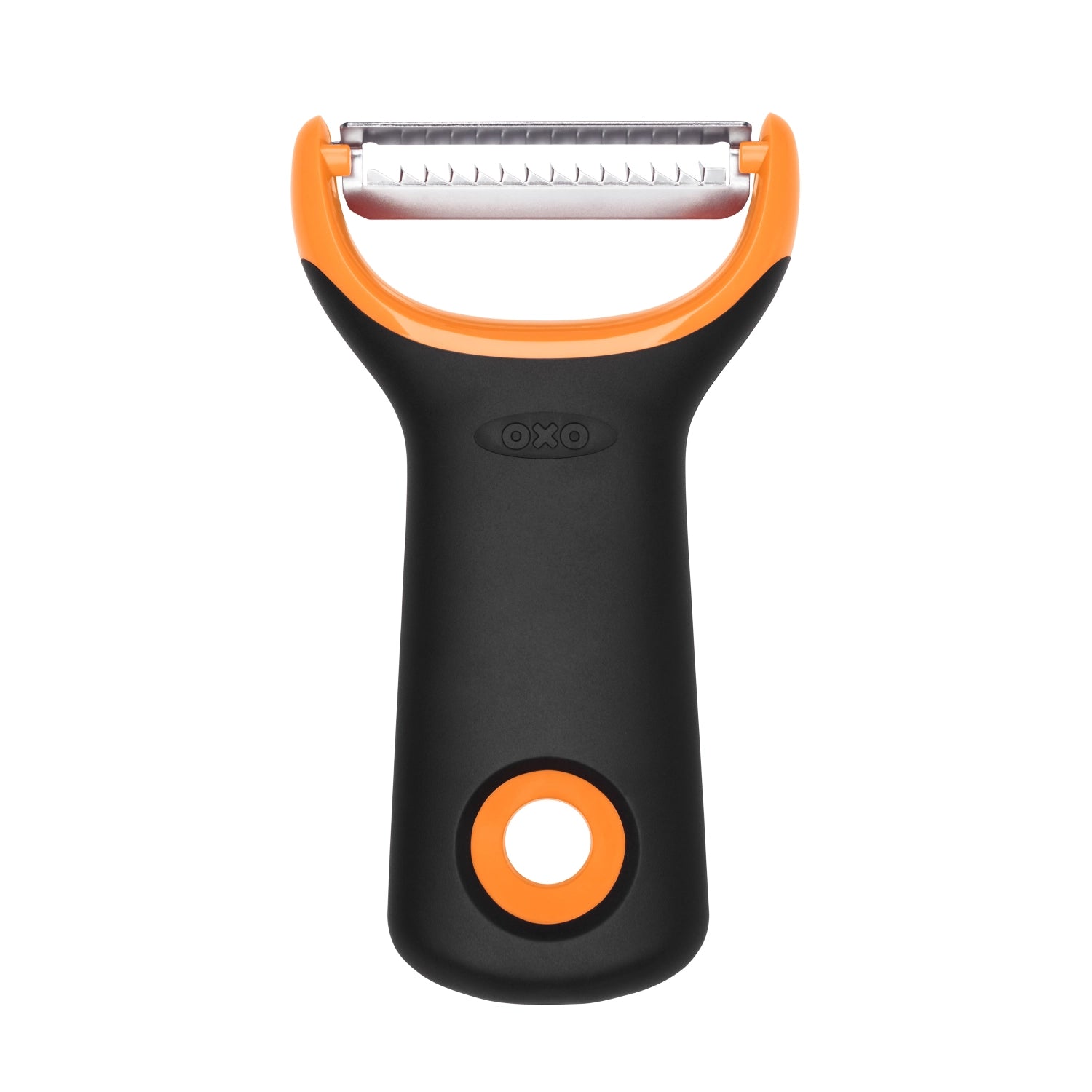 Good Grips Präzision Y Schäler, Julienne in Orange präsentiert im Onlineshop von KAQTU Design AG. Küchenhelfer ist von OXO