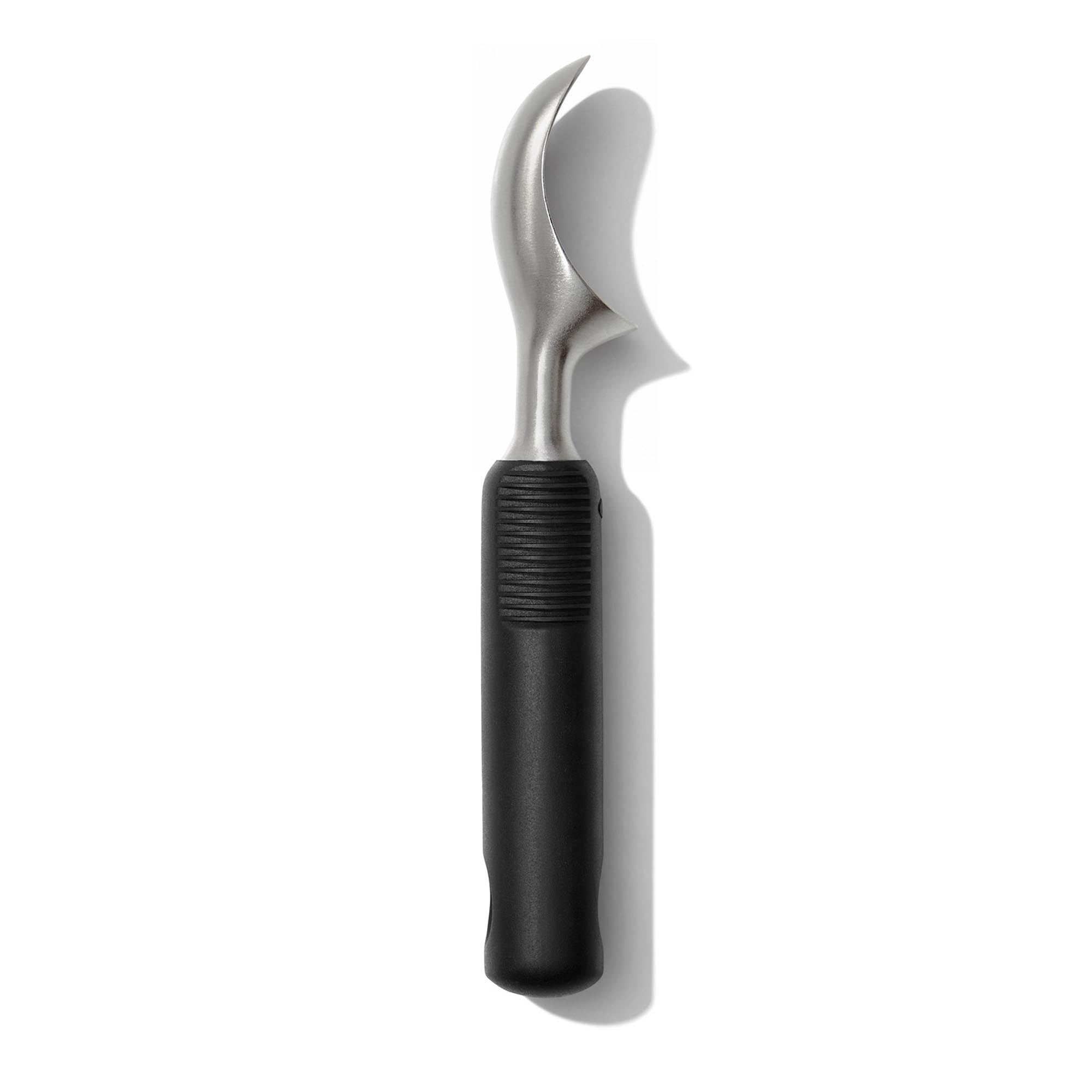 Der OXO GG STL Glacelöffel: Edelstahl, ergonomisch, langlebig. Perfekt für Eiscreme und Sorbets. Spülmaschinenfest und hitzebeständig.
