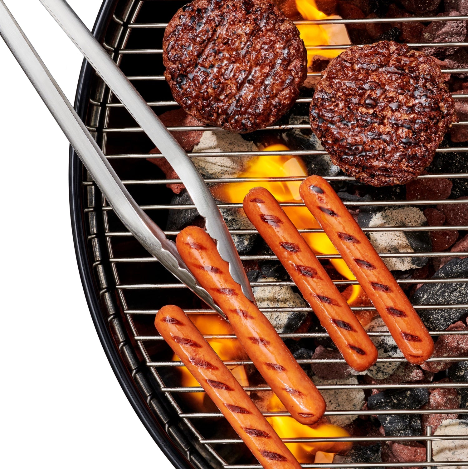OXO Good Grips Set mit Grillzange und Wender: ergonomisches Design, rutschfeste Griffe, perfekt für das Grillen und Wenden von Lebensmitteln.
