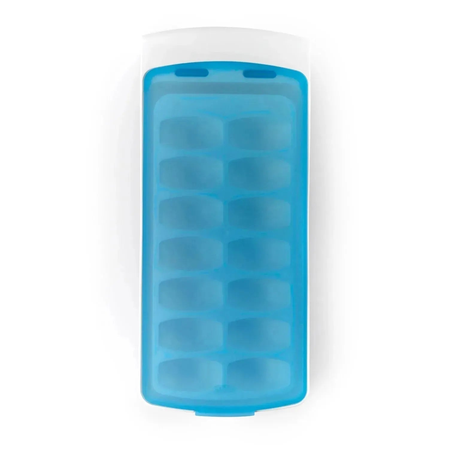 Good Grips auslaufsichere Eiswürfelschale in Blau präsentiert im Onlineshop von KAQTU Design AG. Eiswürfelform ist von OXO