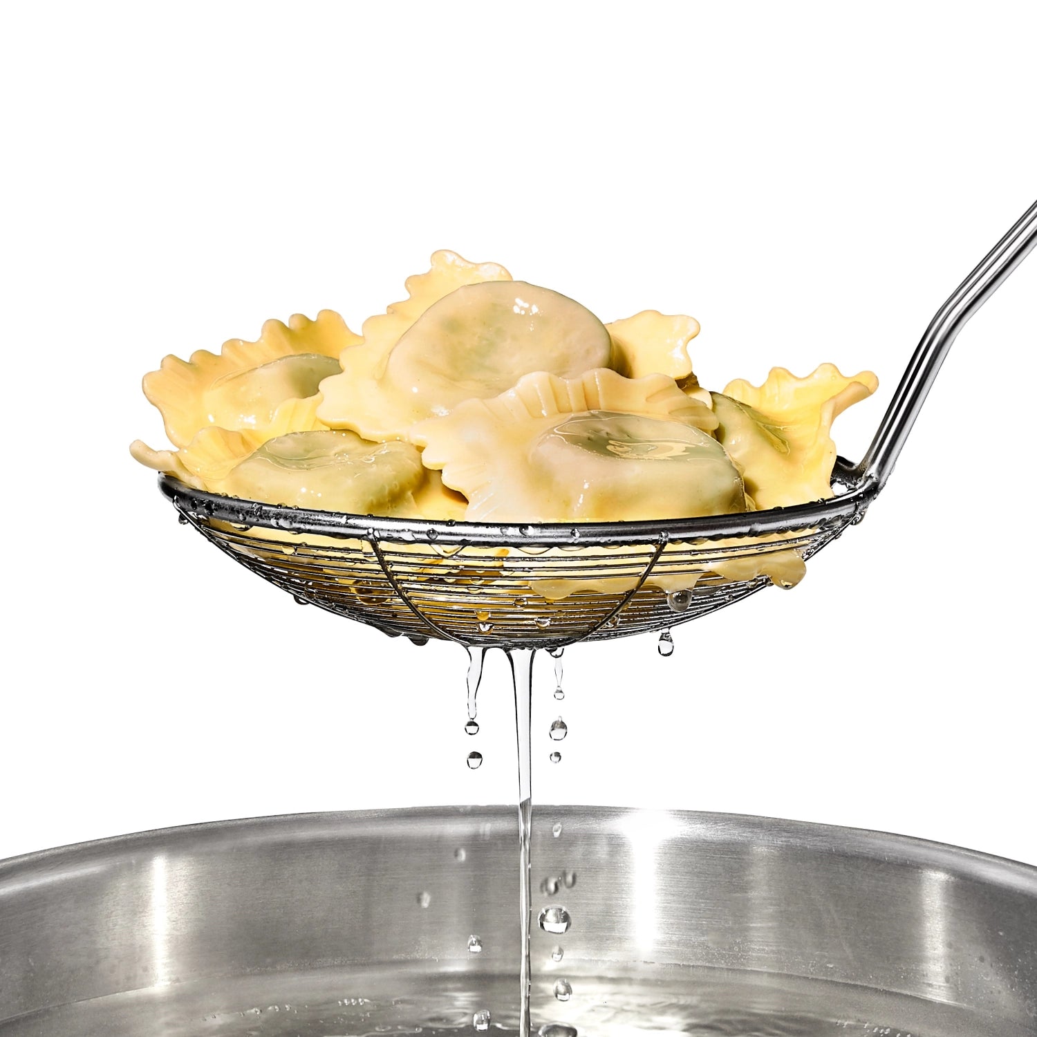 Der OXO Good Grips Draht-Schaumlöffel, 37.6x13.9cm, ist ideal zum Abseihen und Servieren von Speisen, mit ergonomischem Griff für optimalen Komfort.