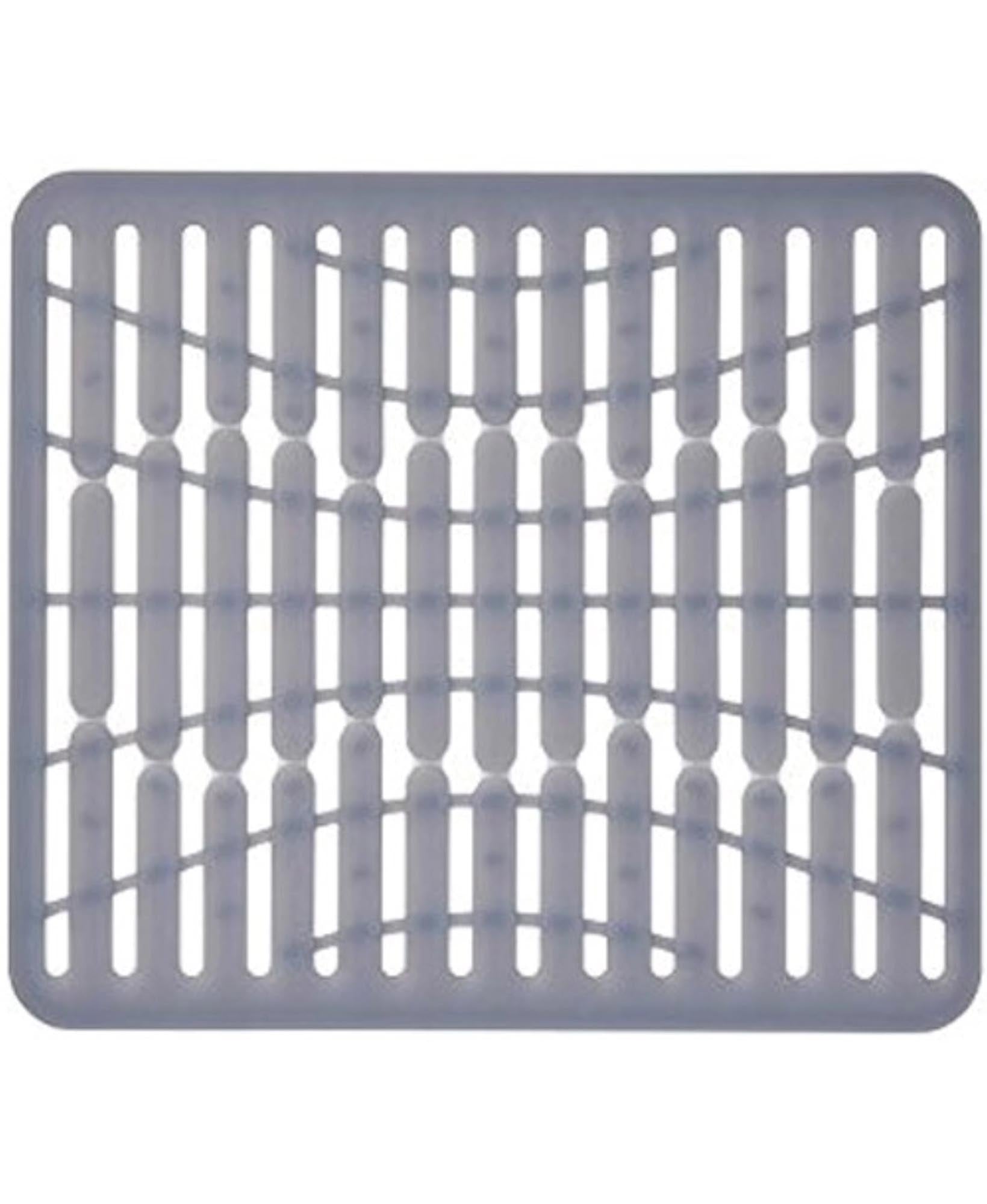 OXO Spülbeckenmatte, grau, 32x28 cm: Praktischer Schutz für Ihr Becken.