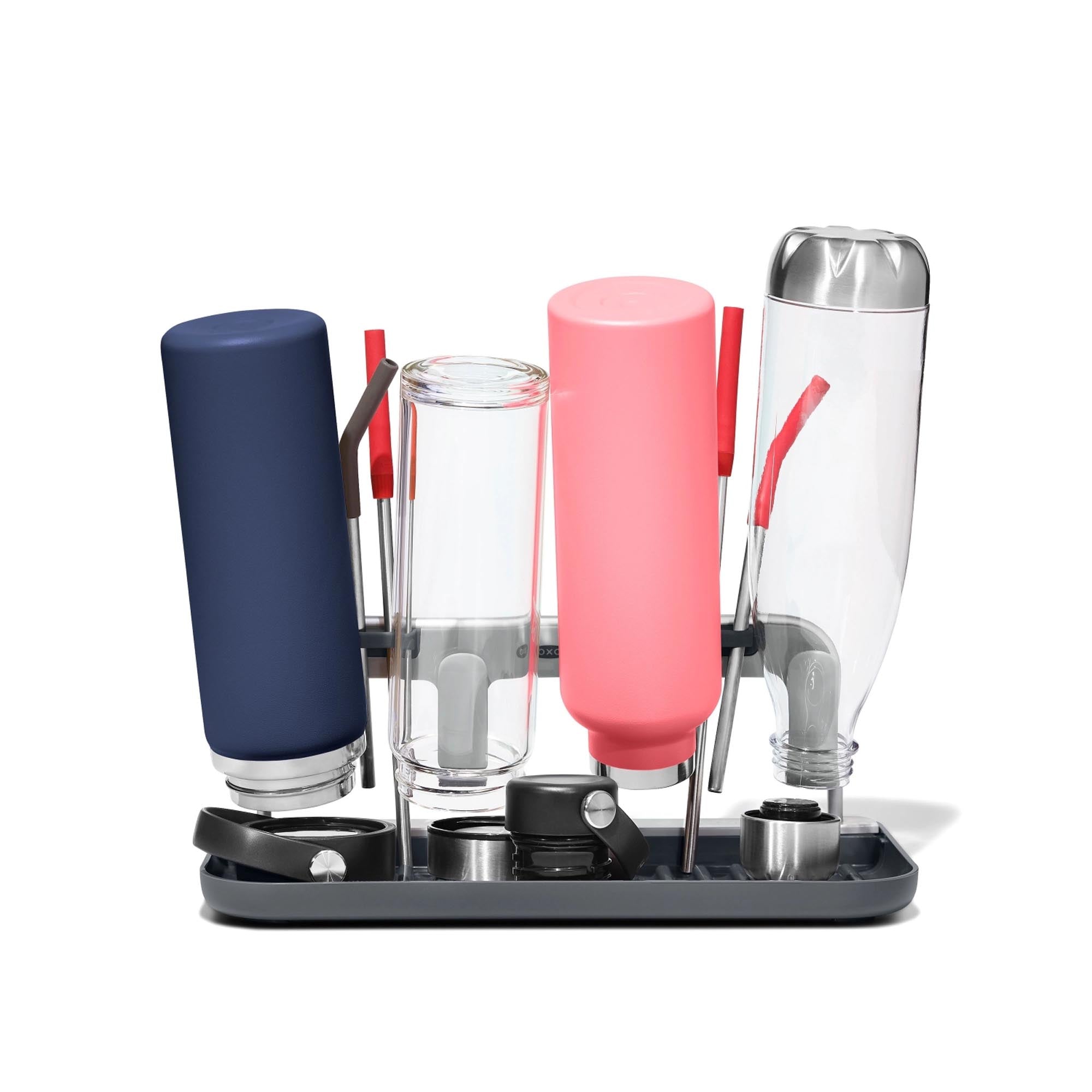OXO Good Grips Abtropfgestell für Trinkflaschen, 16x31cm