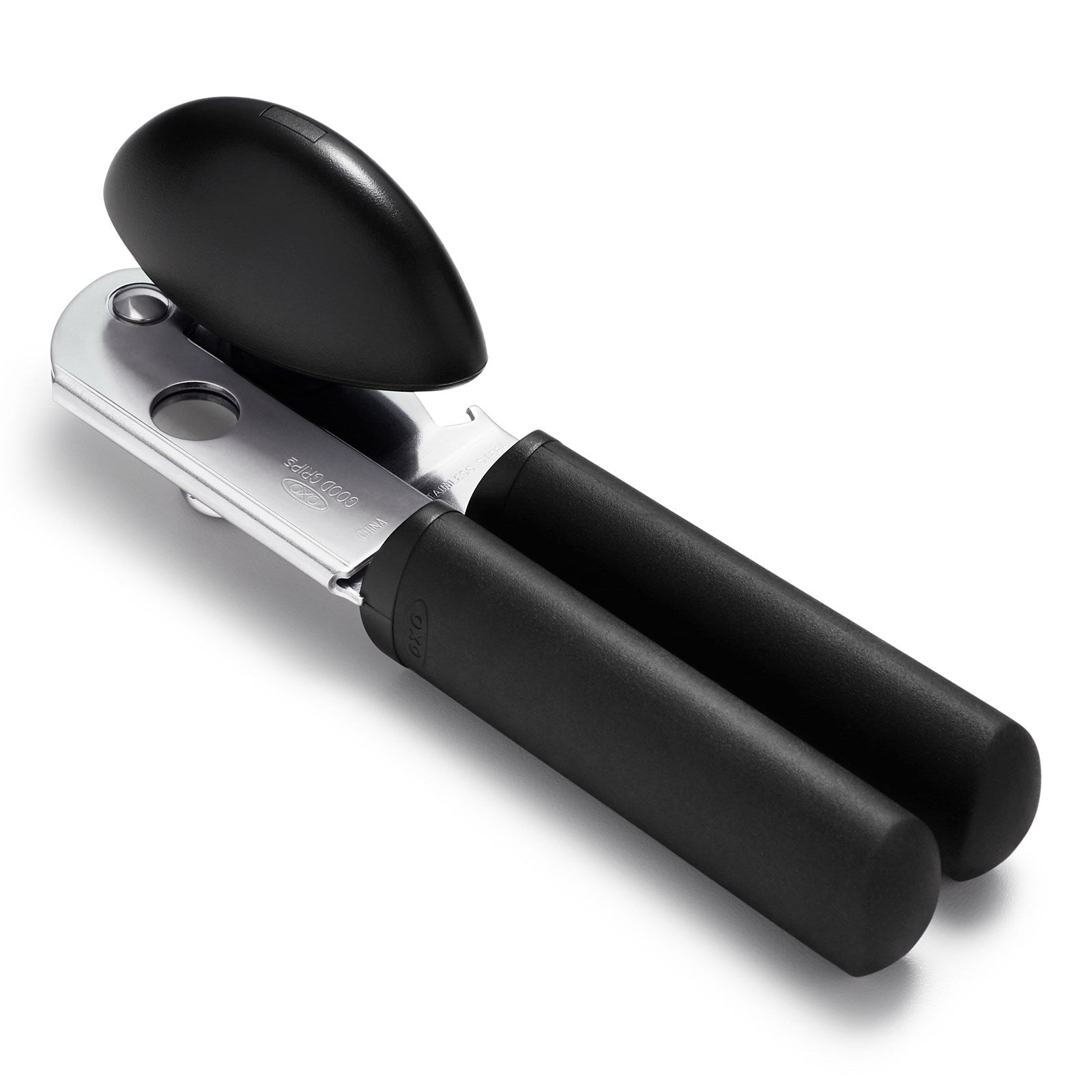 Der OXO Dosenöffner mit Weichgriff, 17.8 cm, aus Edelstahl, bietet Komfort, Langlebigkeit und einfache Reinigung. Perfekt für jede Küche.