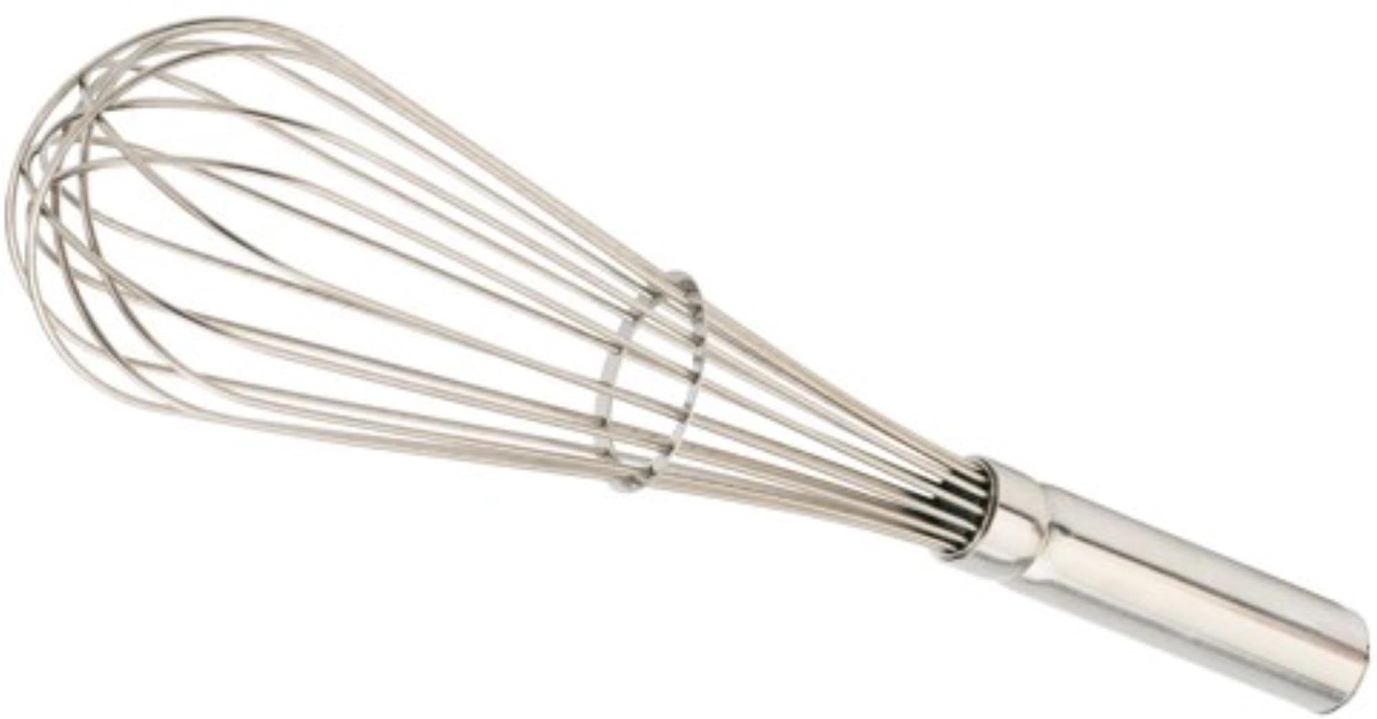 Hochwertiger Schneebesen von Piazza aus 18/10 Edelstahl. Ergonomisches Design, langlebig, spülmaschinenfest. Ideal für Küche und Gastronomie.