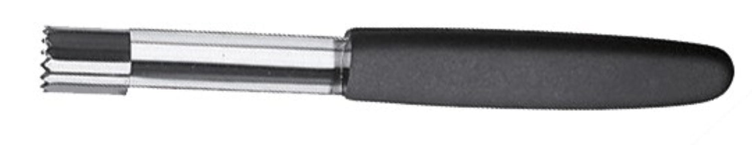 Praktischer Apfelentkerner von Piazza, ideal zum schnellen Entfernen von Kernen aus Äpfeln, robustes Design für müheloses Entkernen.