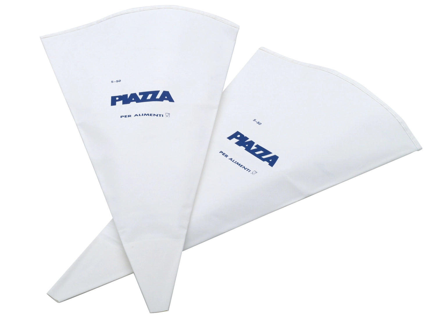 Praktisches 2er Set Spritzbeutel von Piazza, 50 cm, perfekt für kreative Tortendekoration und das Füllen von Leckereien.