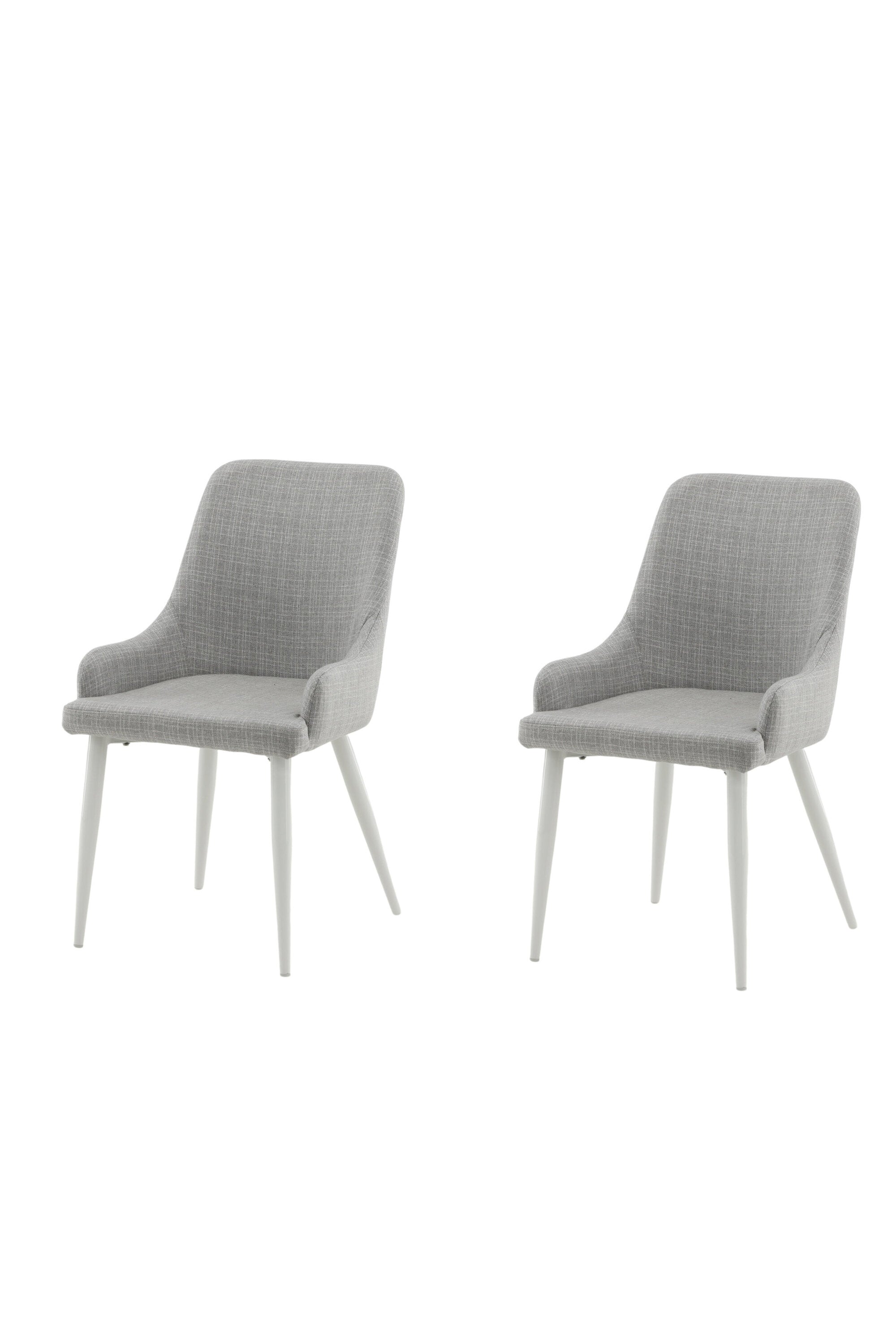 Plaza Stuhl in Hellgrau / Weiss präsentiert im Onlineshop von KAQTU Design AG. Stuhl ist von Venture Home