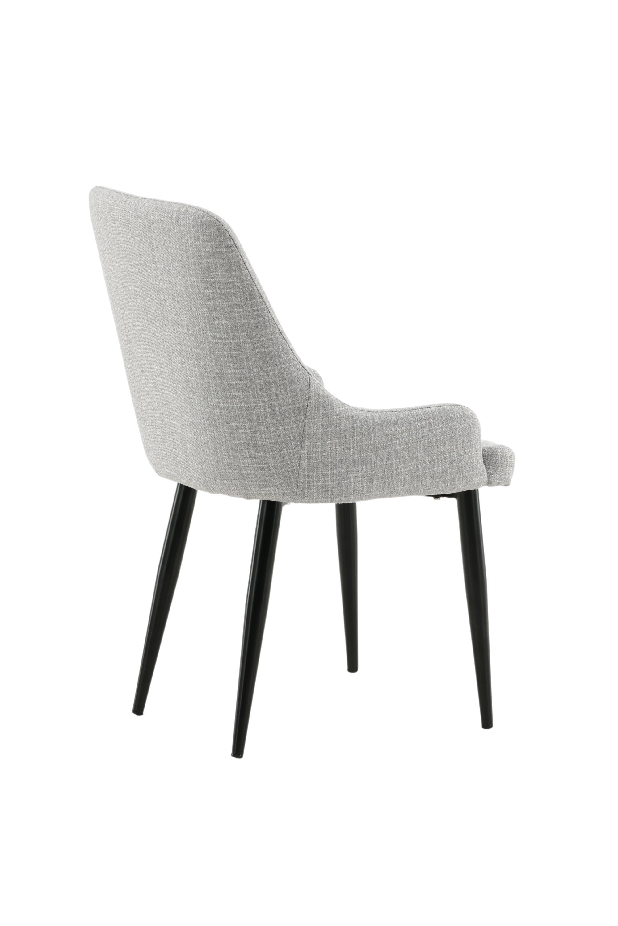 Plaza Stuhl in Hellgrau / Schwarz präsentiert im Onlineshop von KAQTU Design AG. Stuhl ist von Venture Home