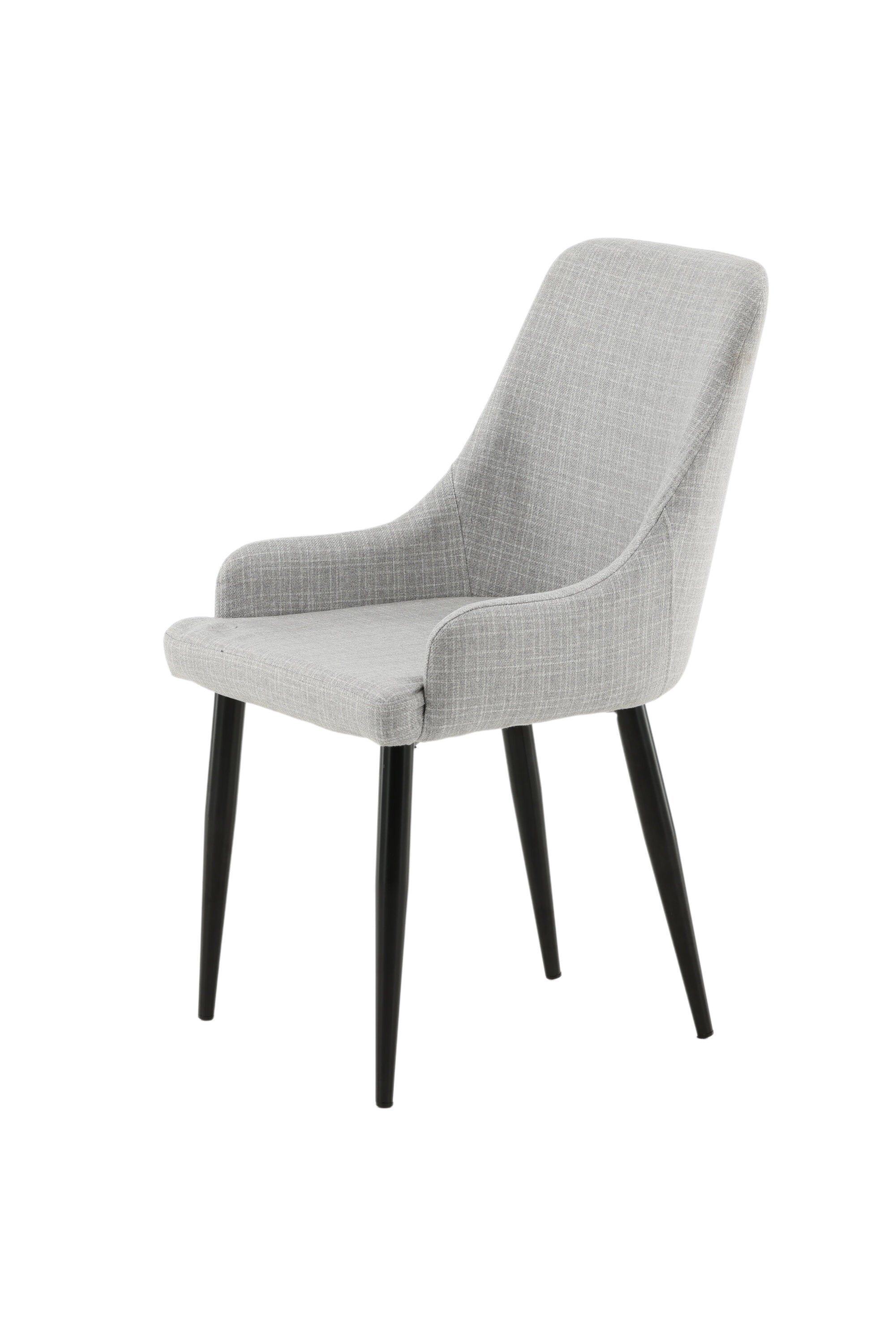 Plaza Stuhl in Hellgrau / Schwarz präsentiert im Onlineshop von KAQTU Design AG. Stuhl ist von Venture Home