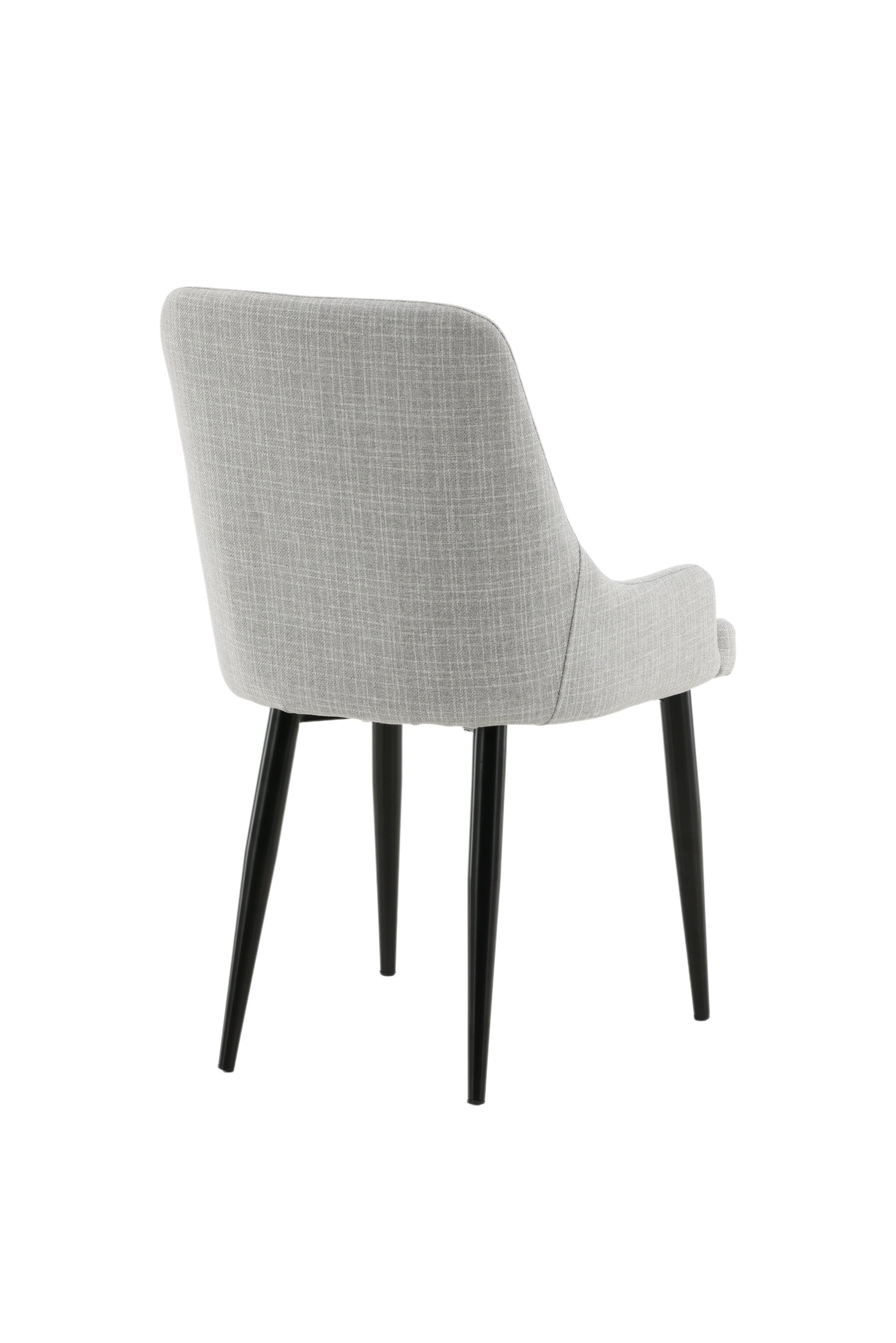 Plaza Stuhl in Hellgrau / Schwarz präsentiert im Onlineshop von KAQTU Design AG. Stuhl ist von Venture Home