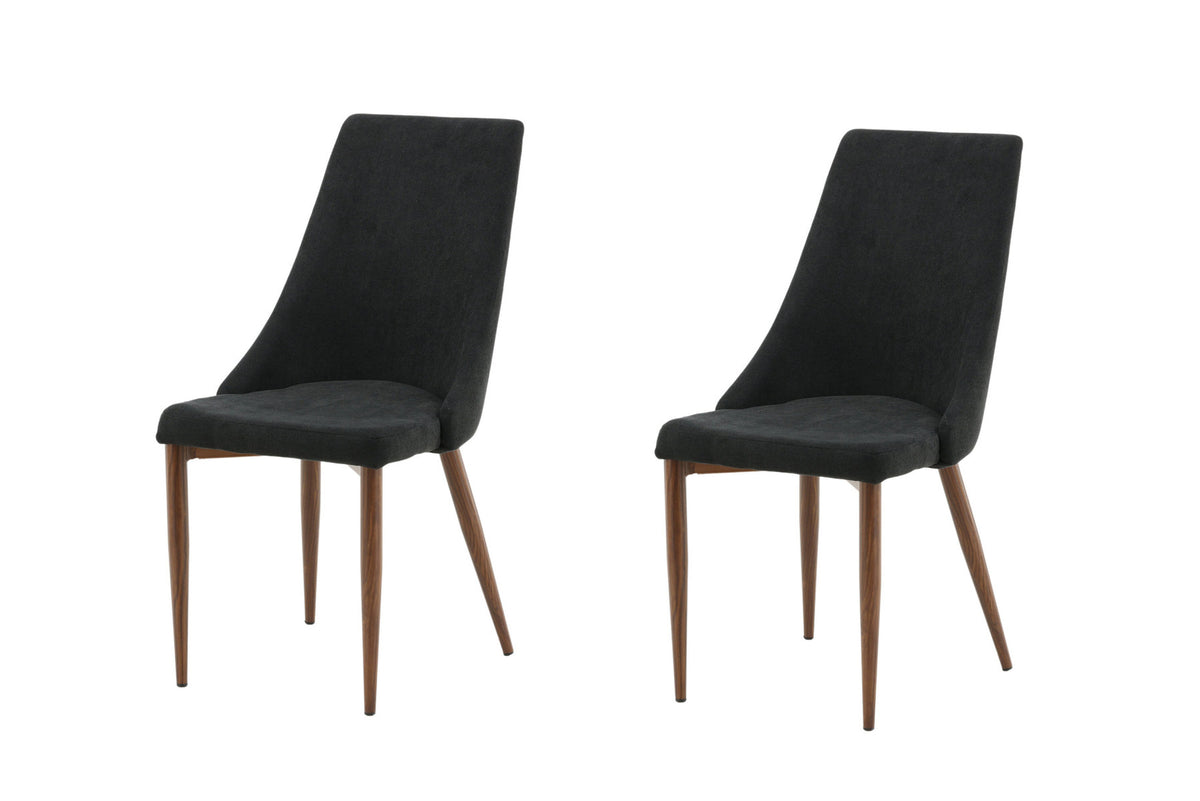 Leone Stuhl in Schwarz präsentiert im Onlineshop von KAQTU Design AG. Stuhl ist von Venture Home
