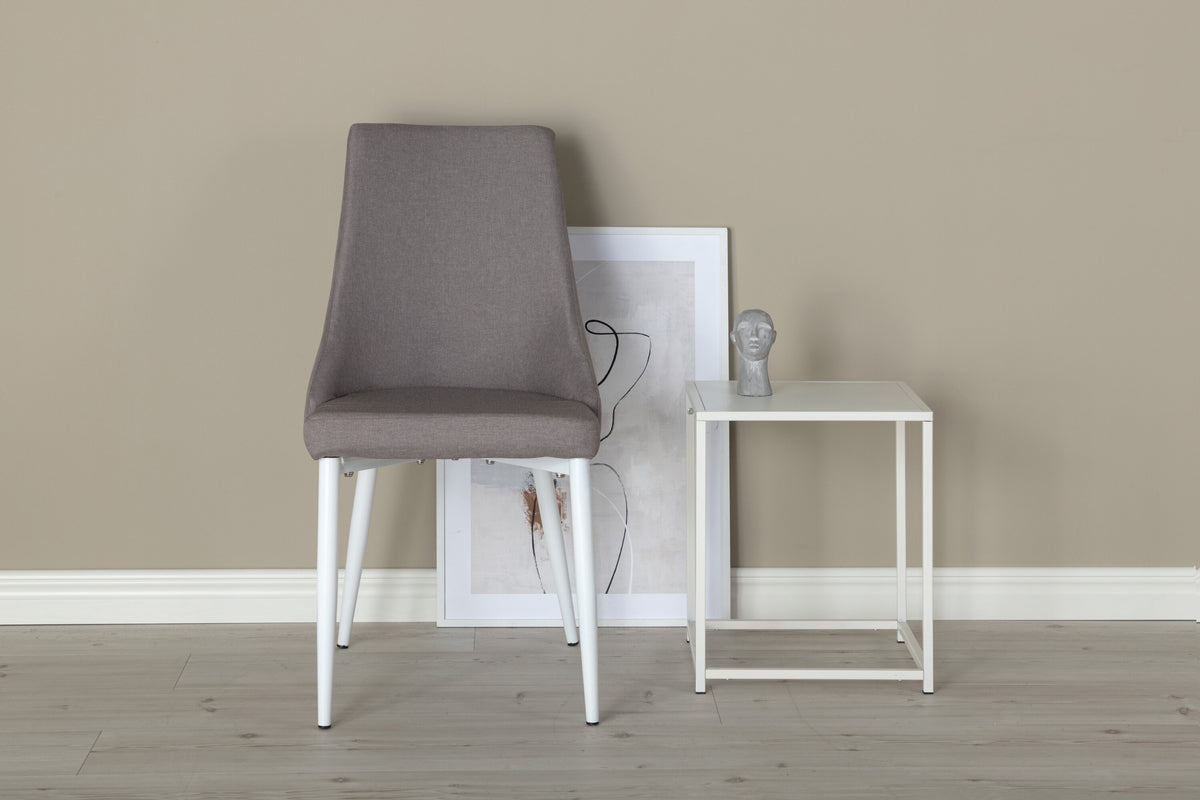 Leone Stuhl in Grau präsentiert im Onlineshop von KAQTU Design AG. Stuhl ist von Venture Home