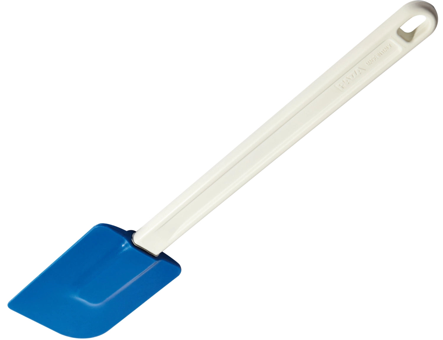 Eleganter Teigschaber von Piazza, ideal zum Mischen und Portionieren von Teig, ausgestattet mit ergonomischem Griff für optimale Handhabung.