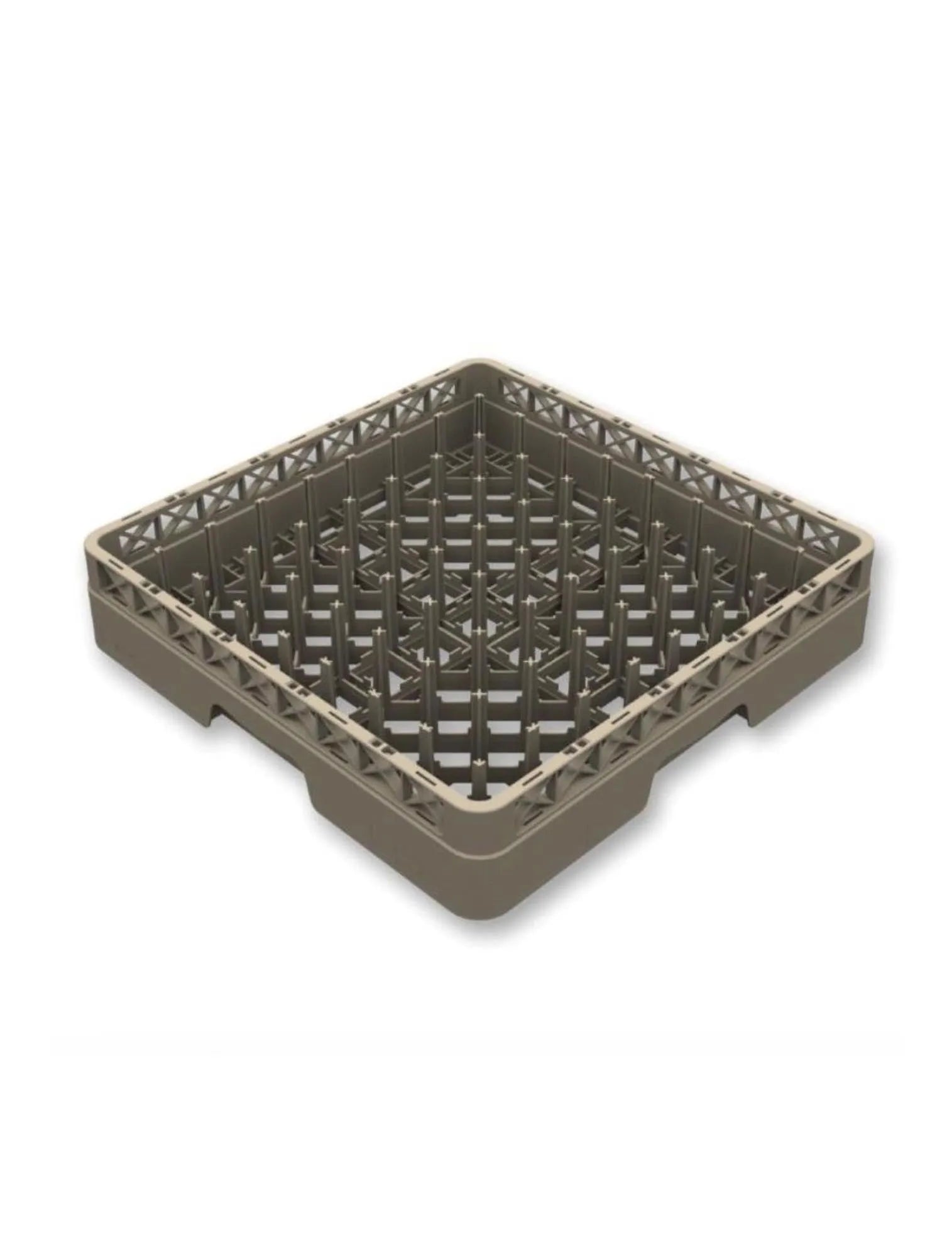 Tellerkorb 50x50x10cm in Beige präsentiert im Onlineshop von KAQTU Design AG. Haushaltshilfen ist von Vollrath