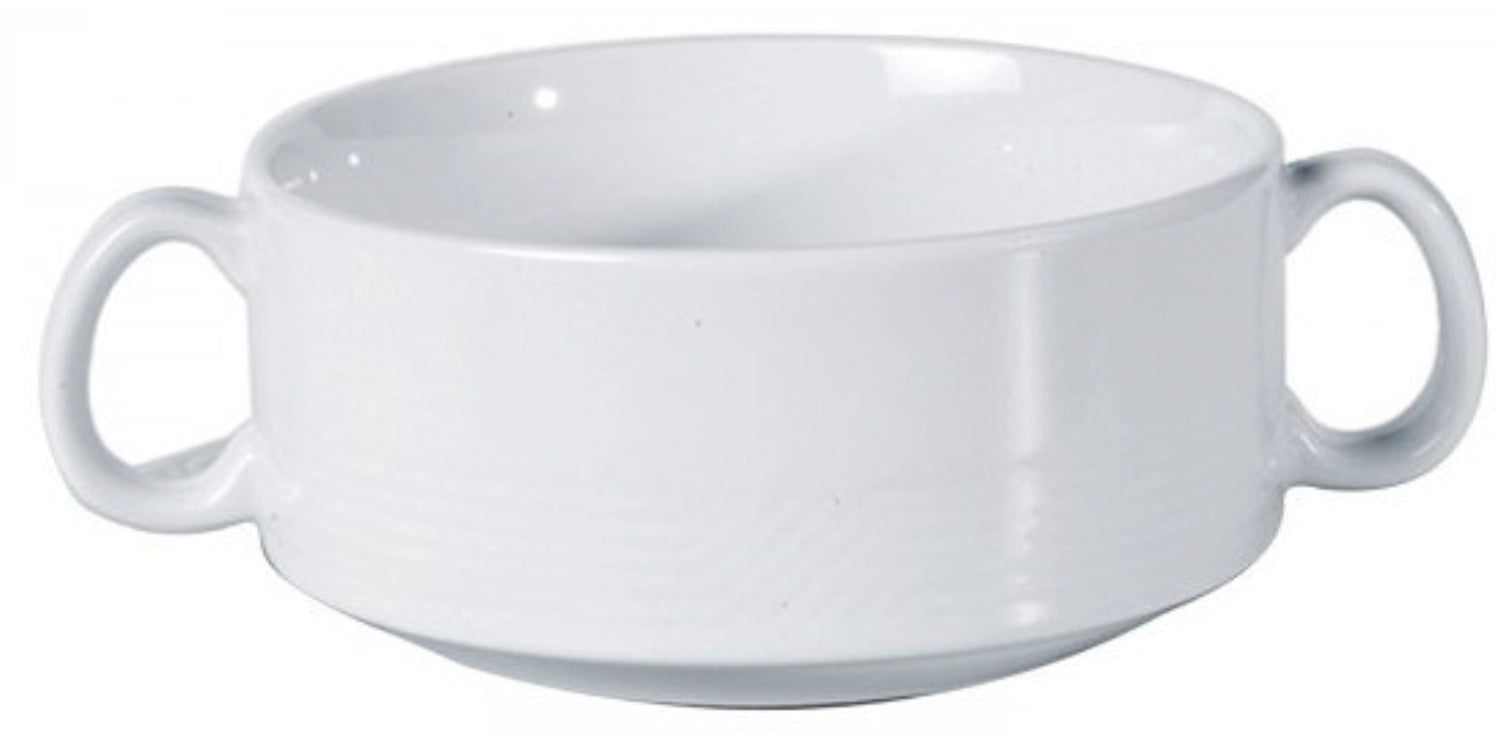 Hochwertiges 3er Set Karat 19 Suppen Obertassen von Royal Porcelain, 0.35 lt, perfekt für Suppen und stilvolle Anlässe.
