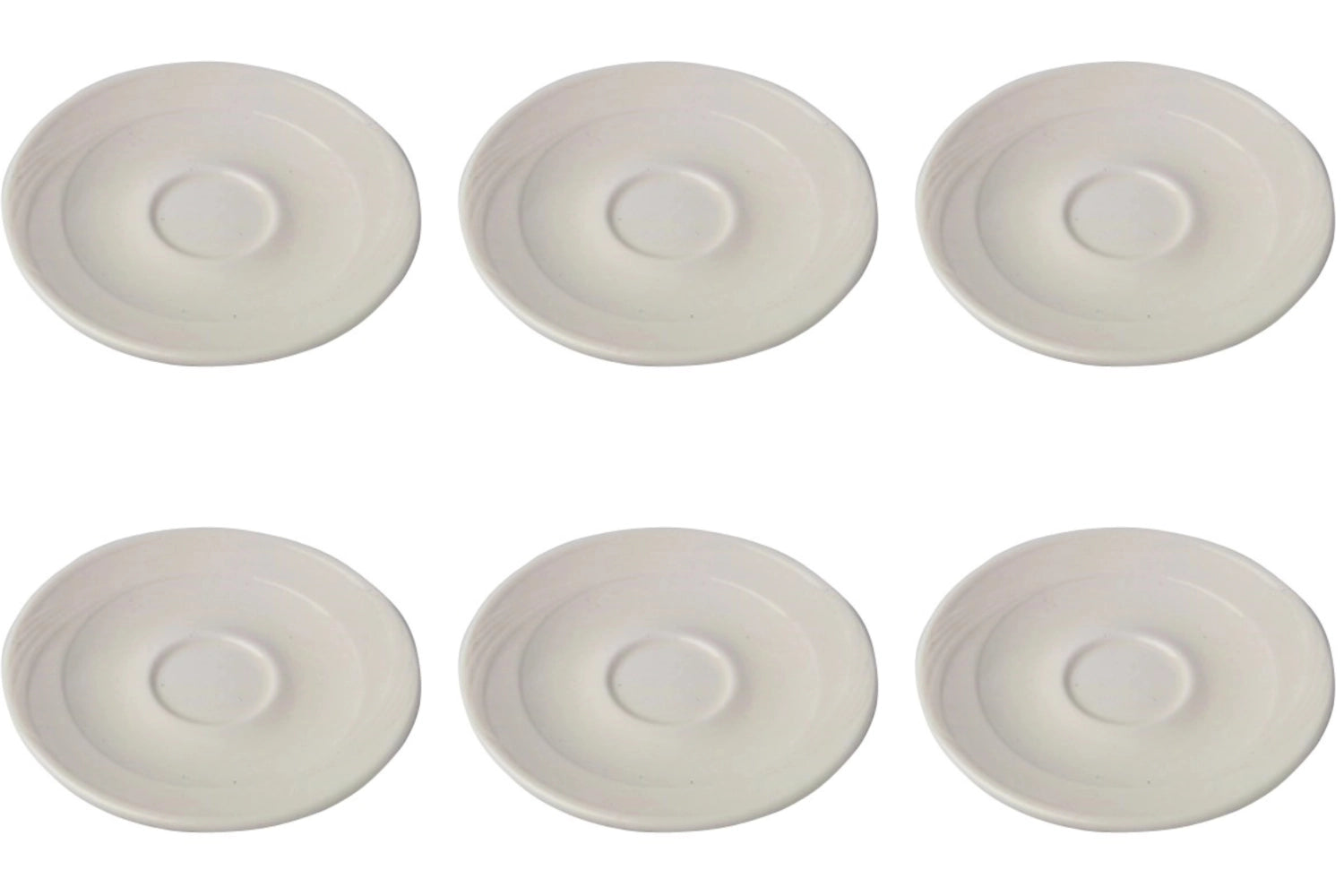 Hochwertiges 6er Set Maxa Dura 83 Suppenuntertassen, 15.5 cm, perfekt für stilvolle Präsentation von Suppen und Desserts, aus feinem Royal Porcelain.