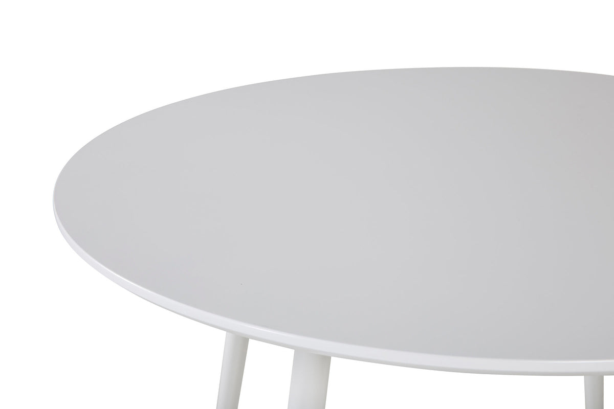 Plaza Tisch in Weiss präsentiert im Onlineshop von KAQTU Design AG. Esstisch ist von Venture Home