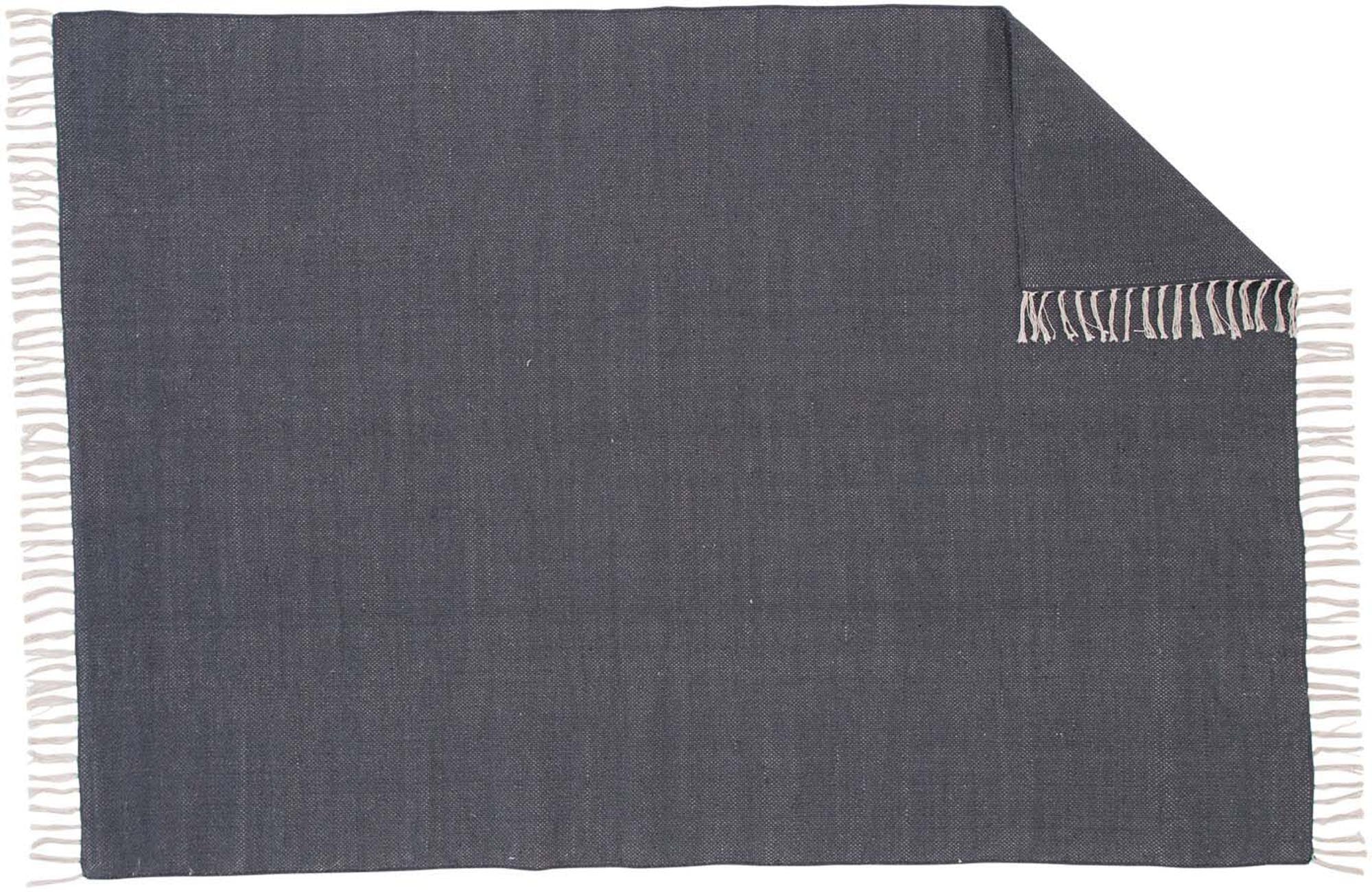 Panipat Teppich in Dunkelgrau präsentiert im Onlineshop von KAQTU Design AG. Teppich ist von Venture Home