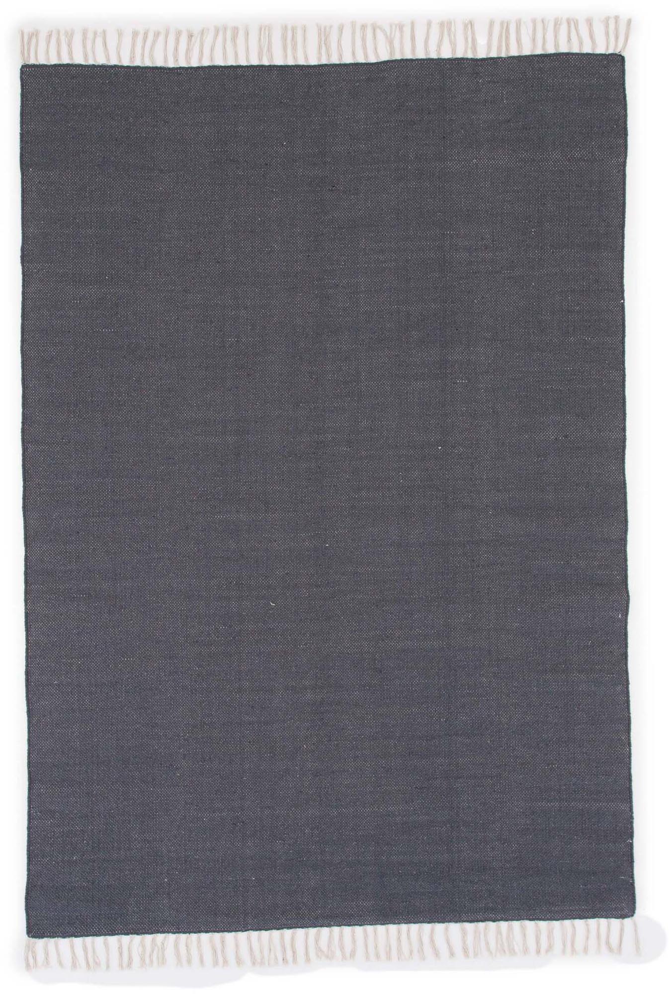 Panipat Teppich in Dunkelgrau präsentiert im Onlineshop von KAQTU Design AG. Teppich ist von Venture Home