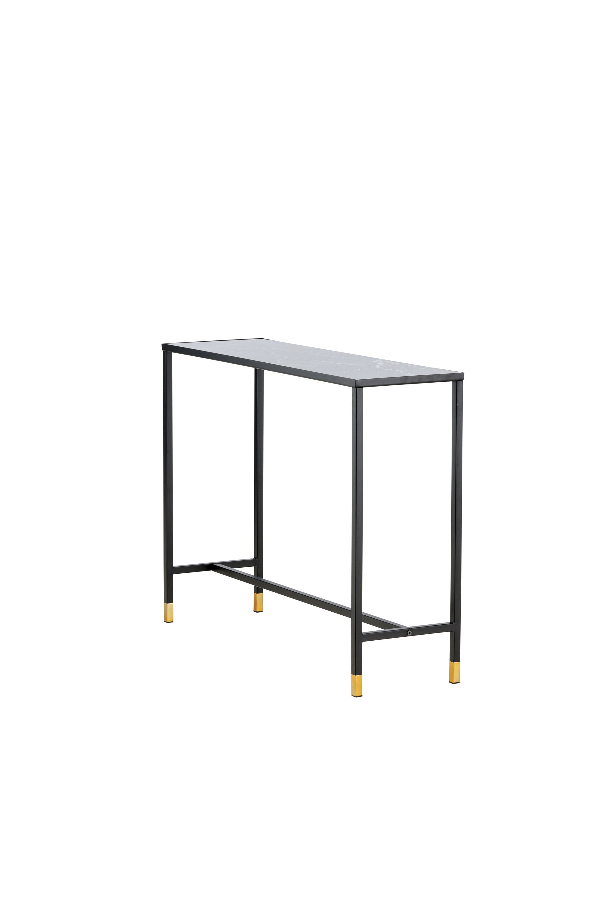 Dipp Beistelltisch in Schwarz/Gold präsentiert im Onlineshop von KAQTU Design AG. Beistelltisch ist von Venture Home