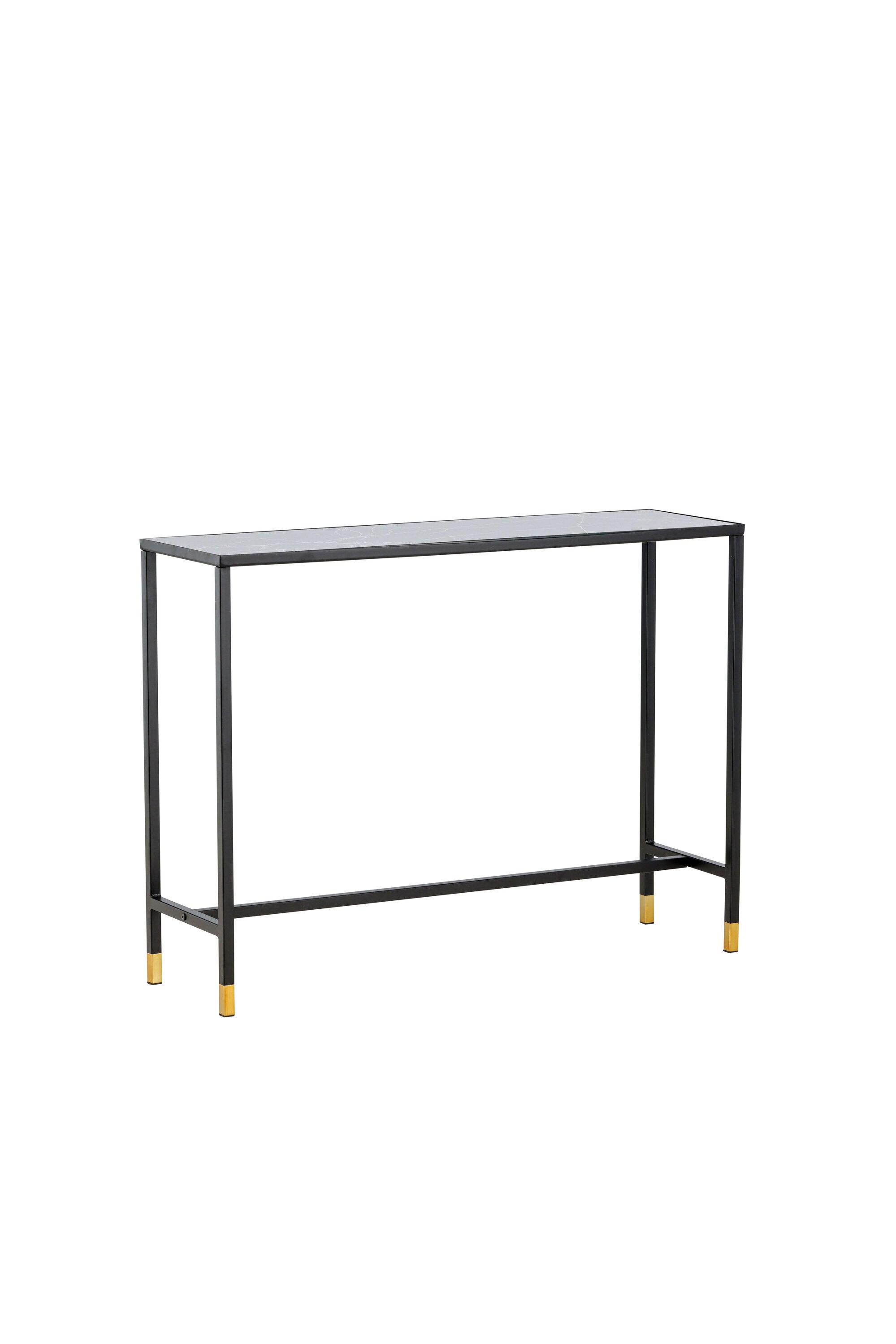 Dipp Beistelltisch in Schwarz/Gold präsentiert im Onlineshop von KAQTU Design AG. Beistelltisch ist von Venture Home