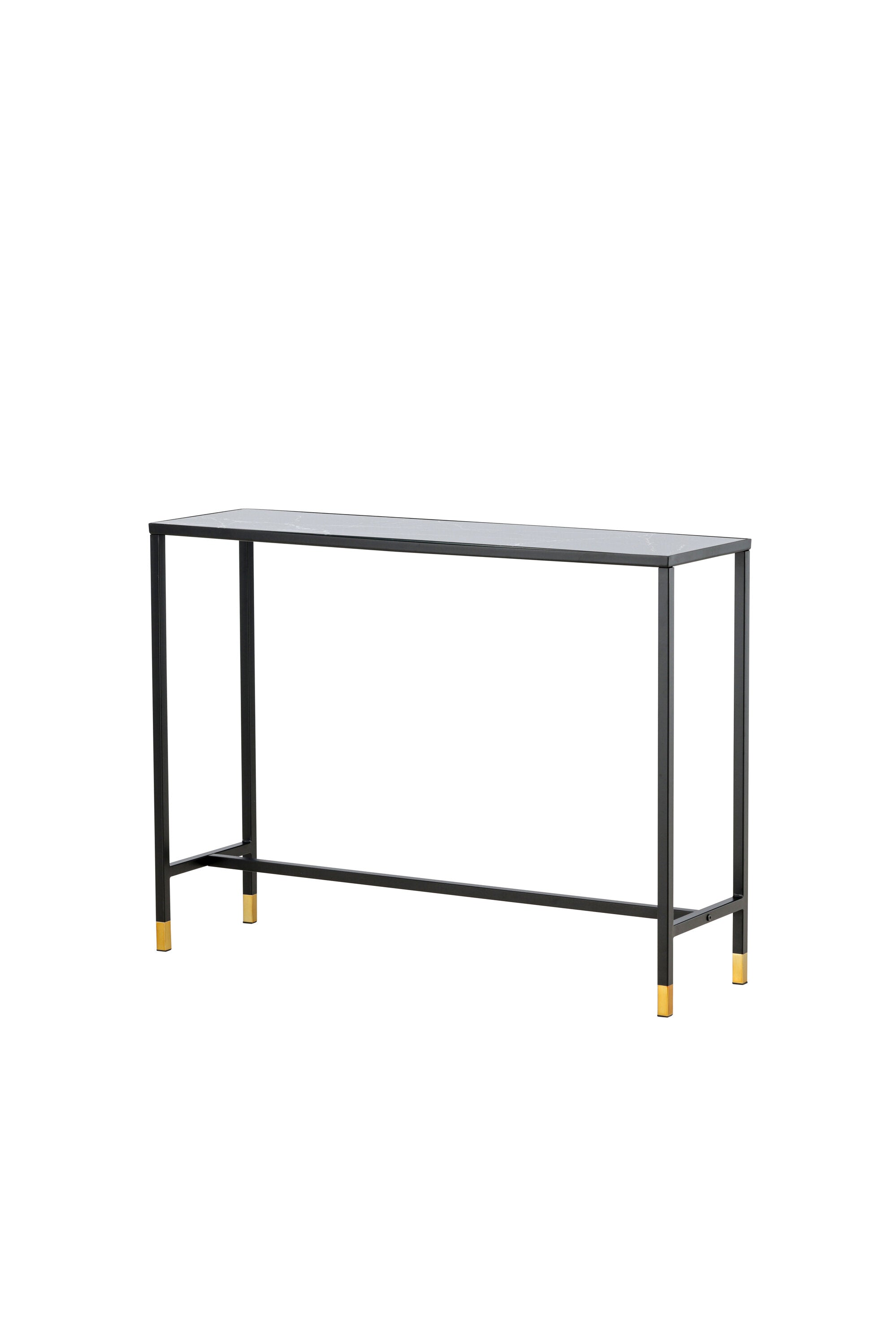 Dipp Beistelltisch in Schwarz/Gold präsentiert im Onlineshop von KAQTU Design AG. Beistelltisch ist von Venture Home