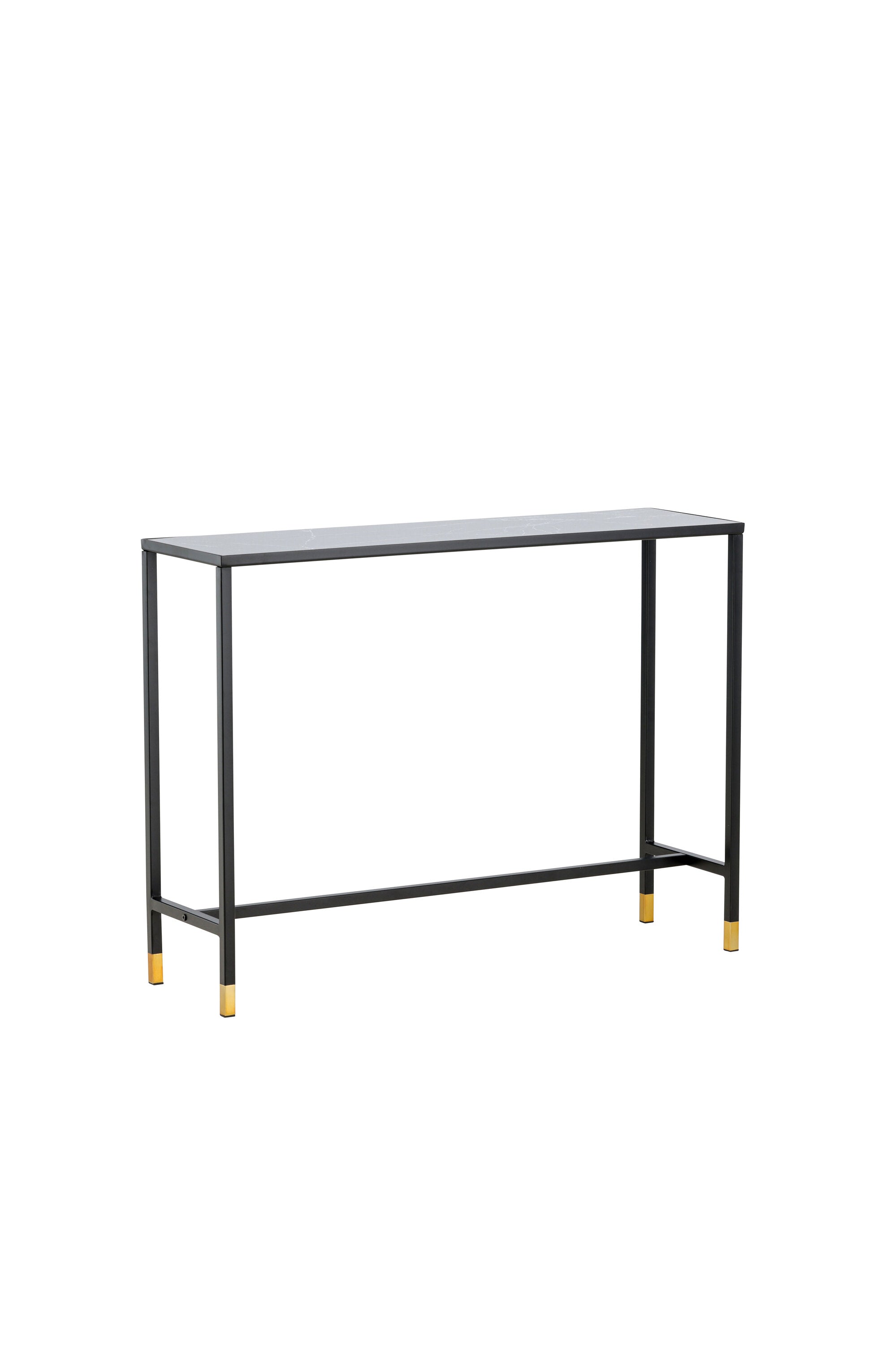 Dipp Beistelltisch in Schwarz/Gold präsentiert im Onlineshop von KAQTU Design AG. Beistelltisch ist von Venture Home